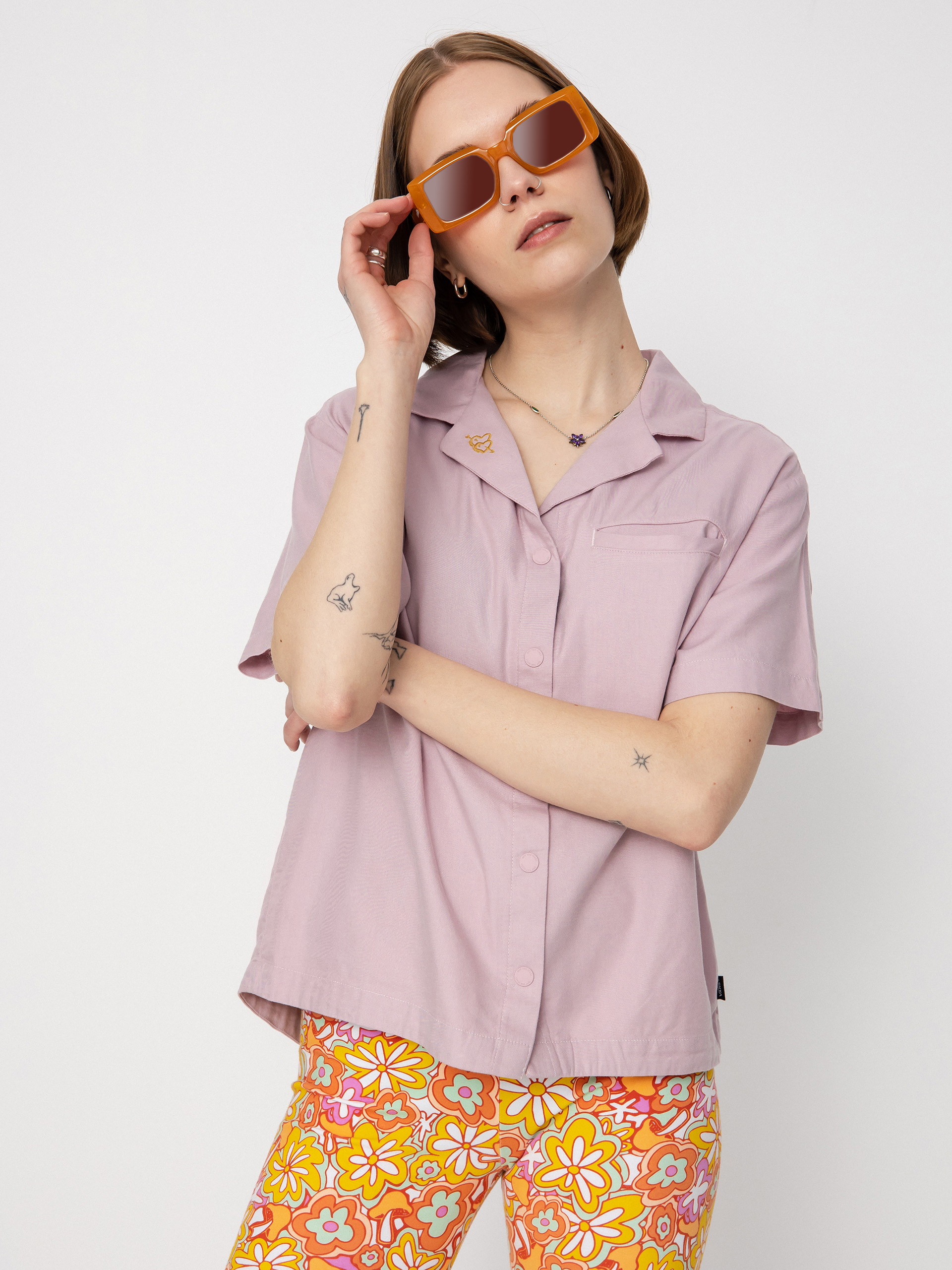 Vans Karina Shirt Wmn - pink (karina rozunko keepsake lilac)