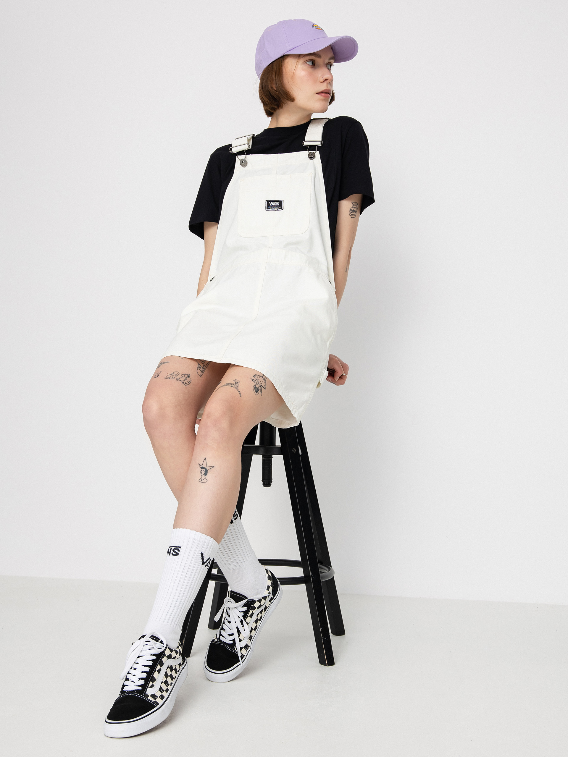 Vans Ground Work Skirtall Dress Wmn white (marshmallow)