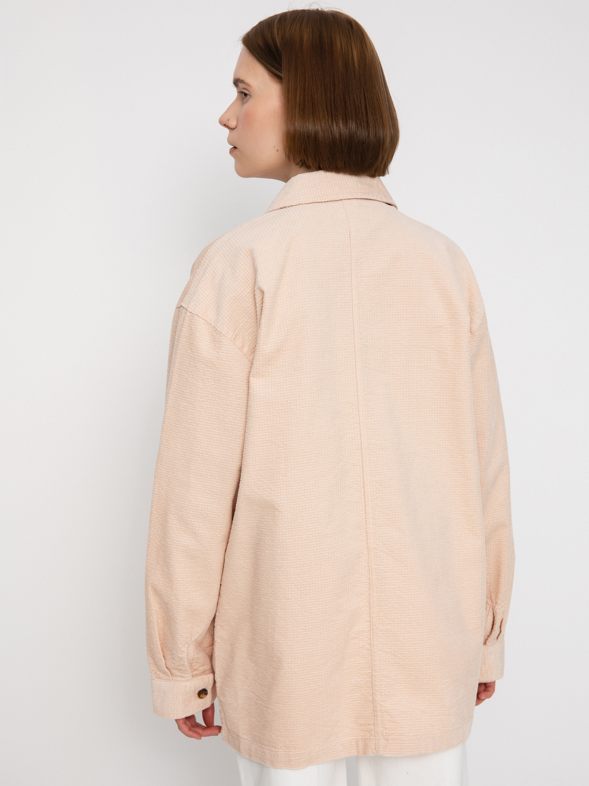 Brixton Dundee Corduroy Overshirt Hemd Wmn (rose dust)