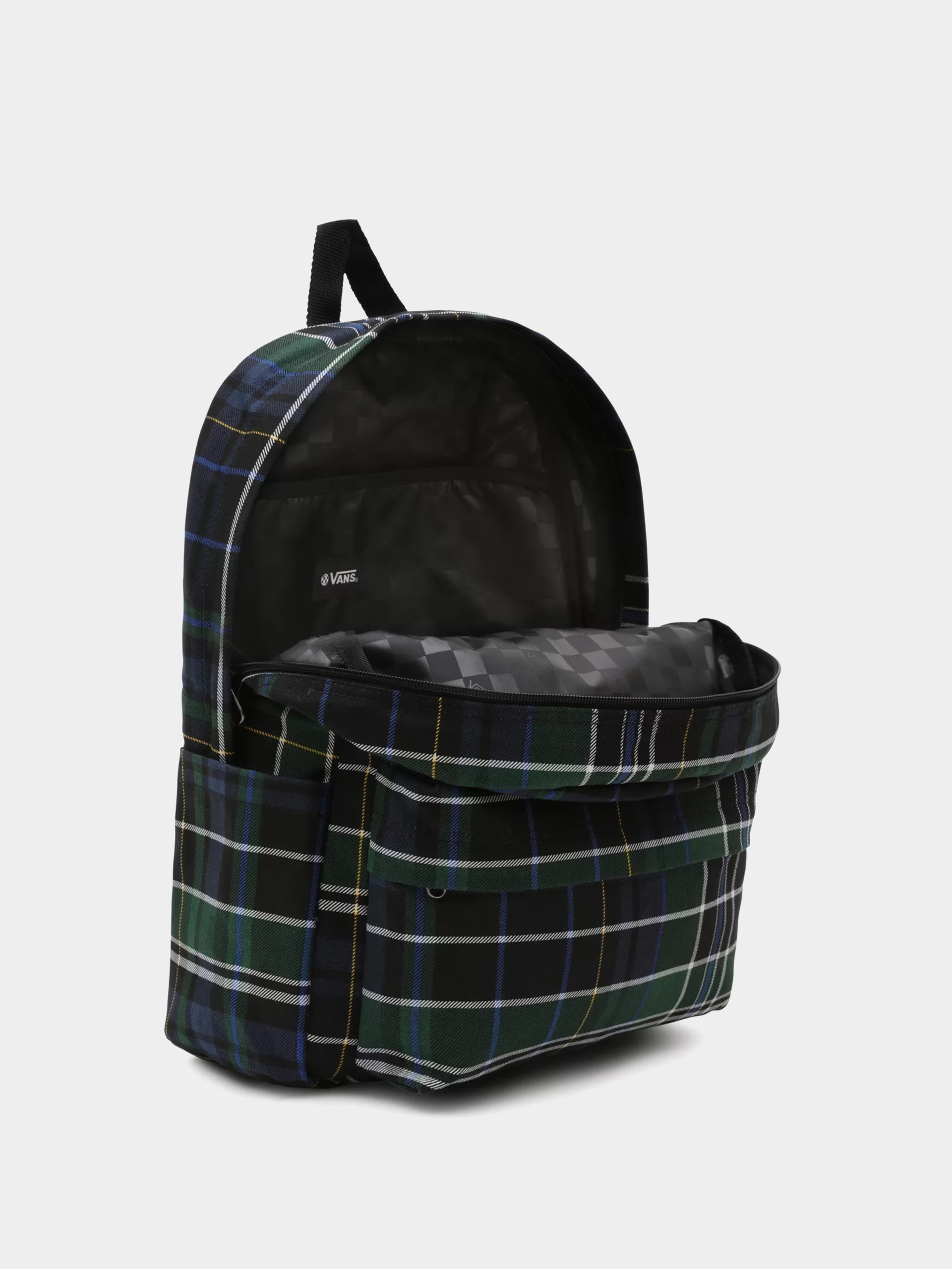 Vans Old Skool Plaid H2O Backpack Vans Old Skool H2O Backpack - Chili Pepper-Checkerboard main image 3