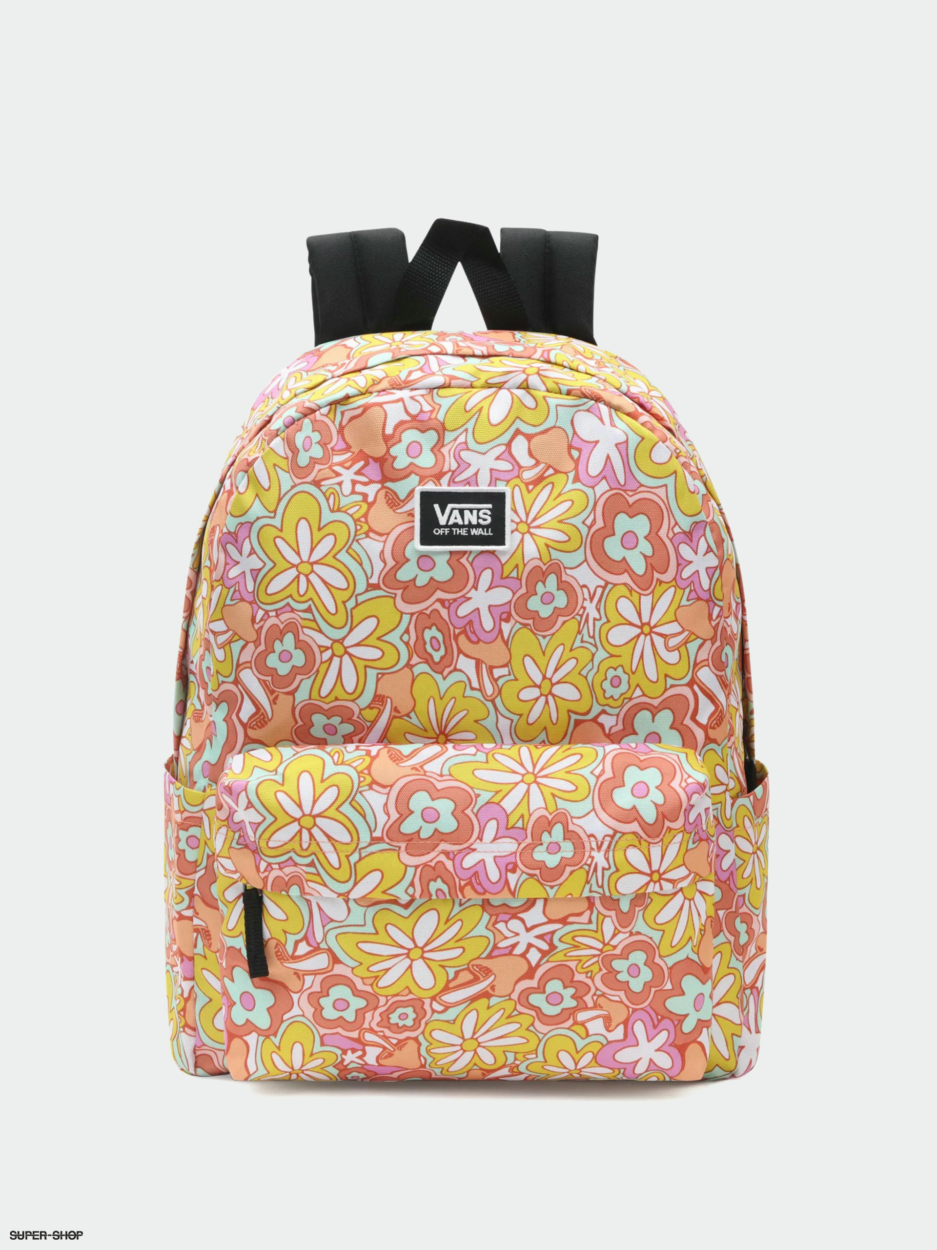 Vans old store skool floral backpack