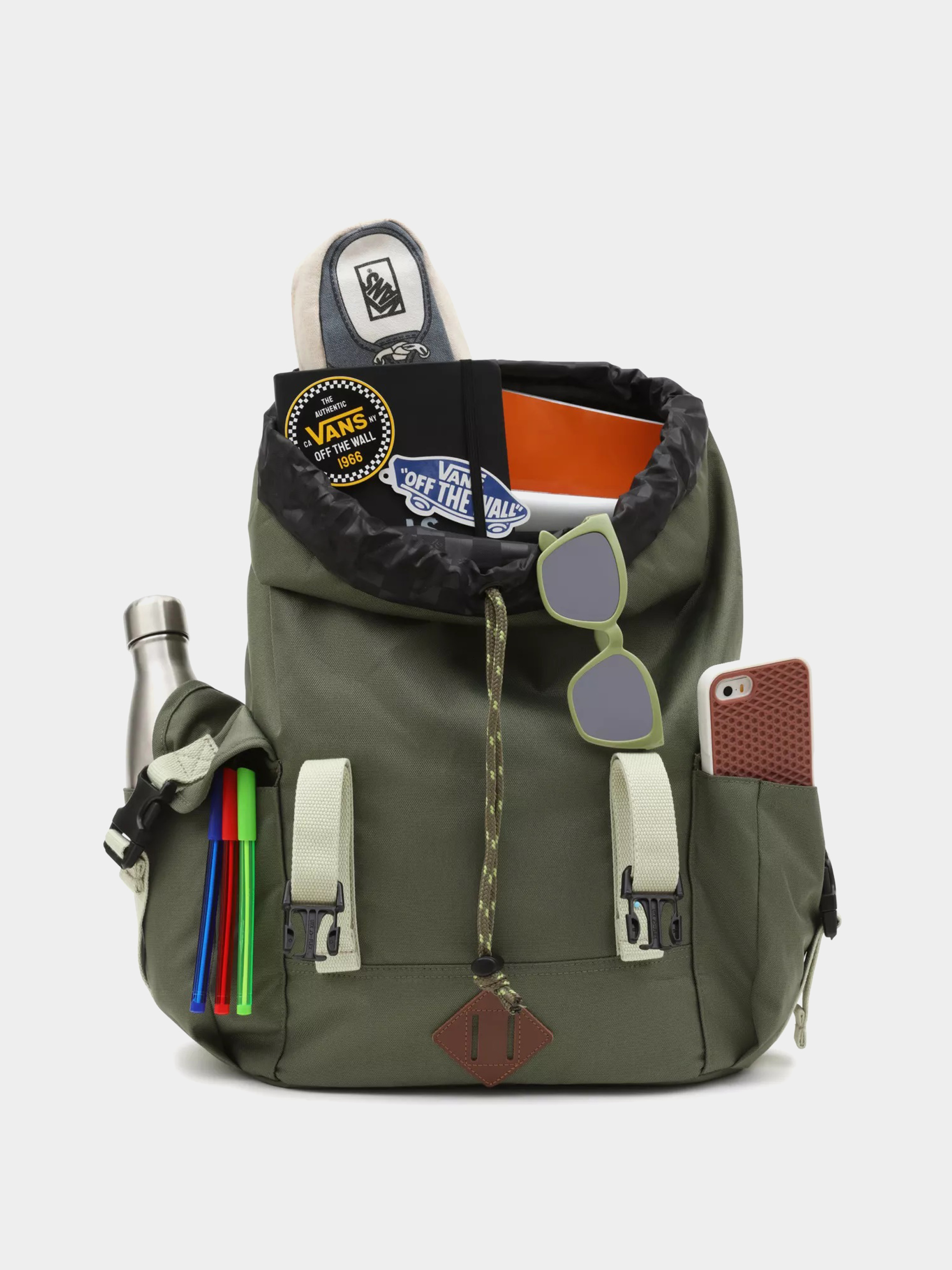 Vans Basecamp Backpack (four leaf clover)