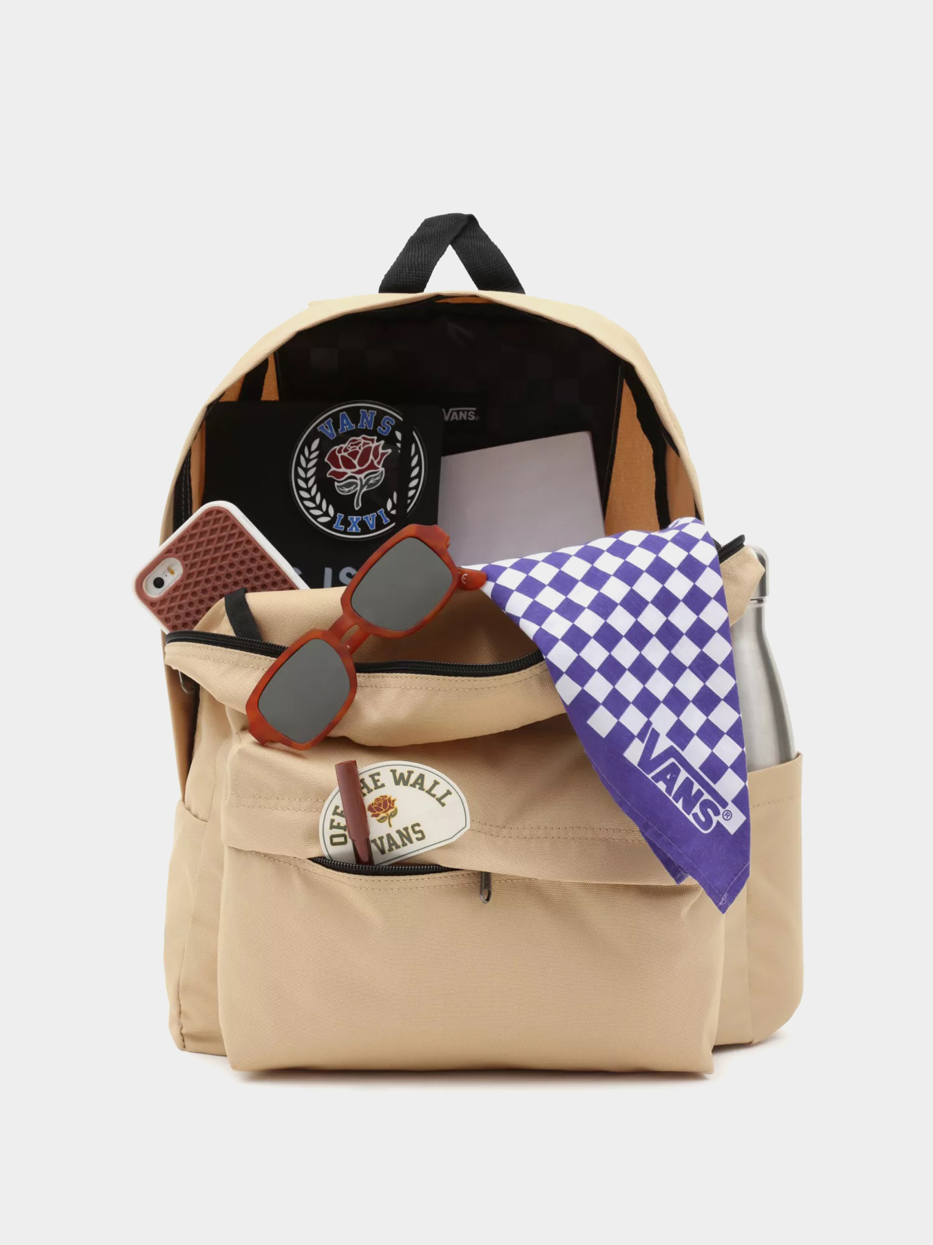 Vans Old Skool Boxed Backpack brown taos taupe
