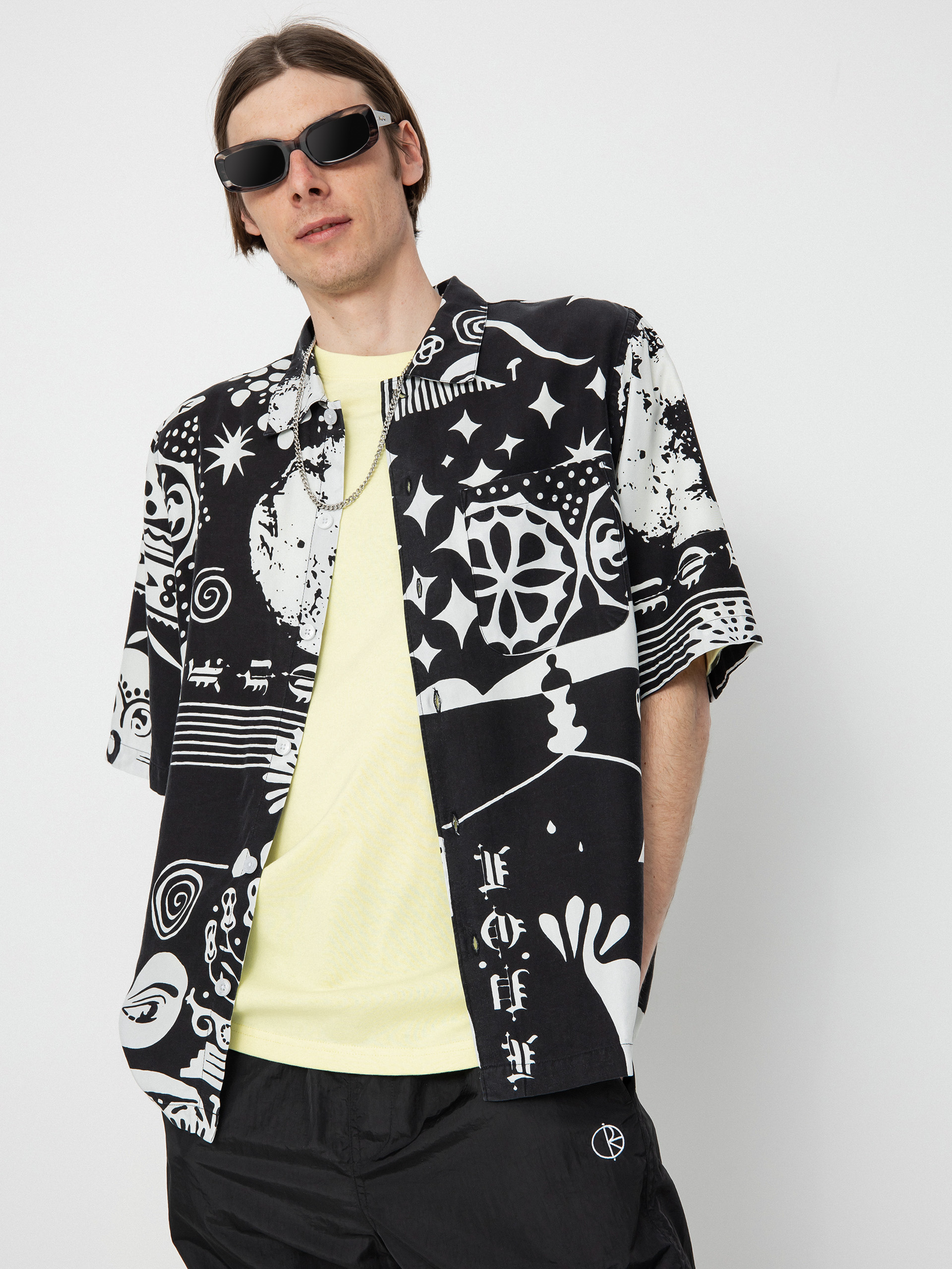 Polar Skate Spiral Shirt (black/white)