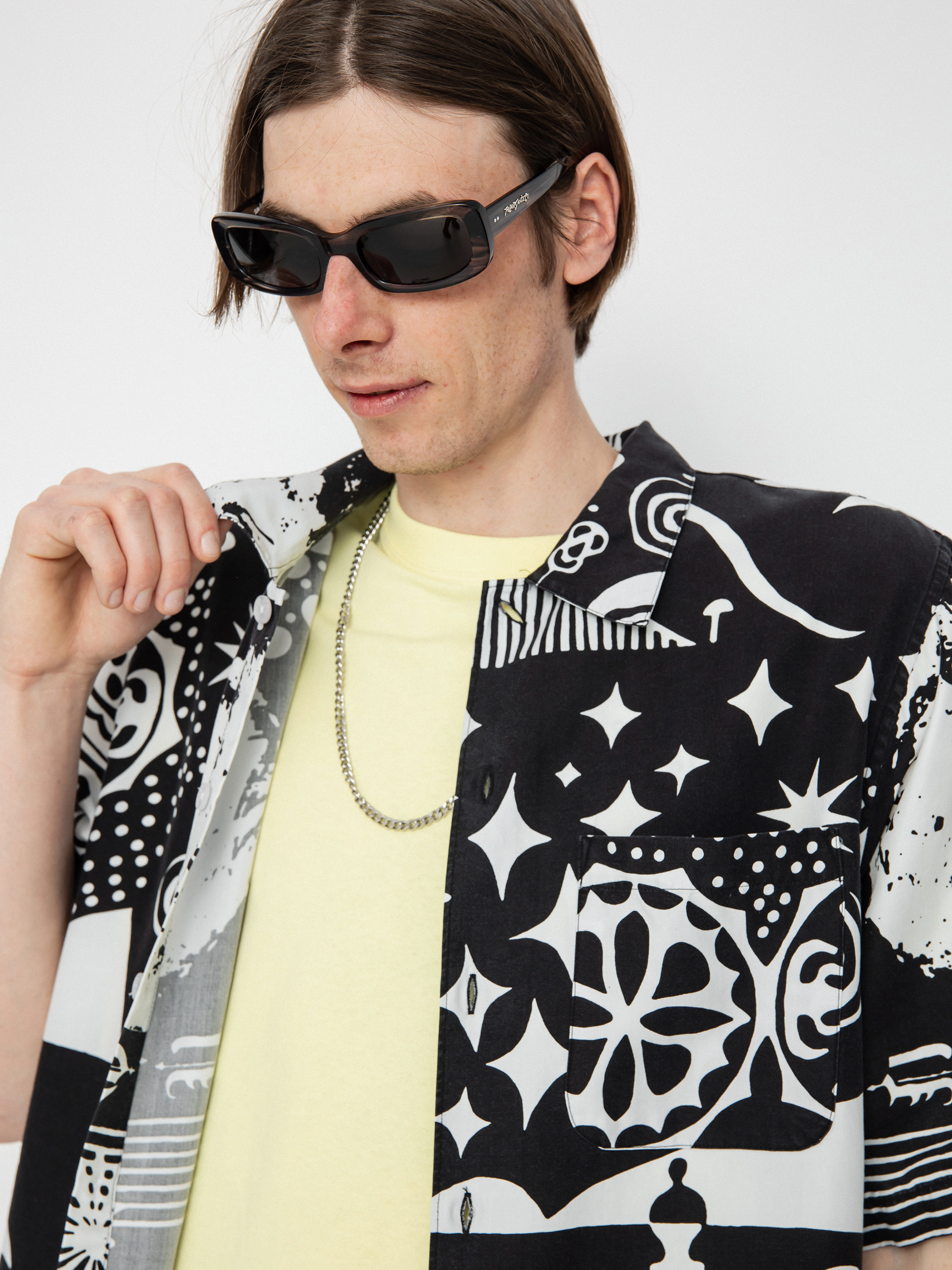 Polar Skate Spiral Shirt (black/white)