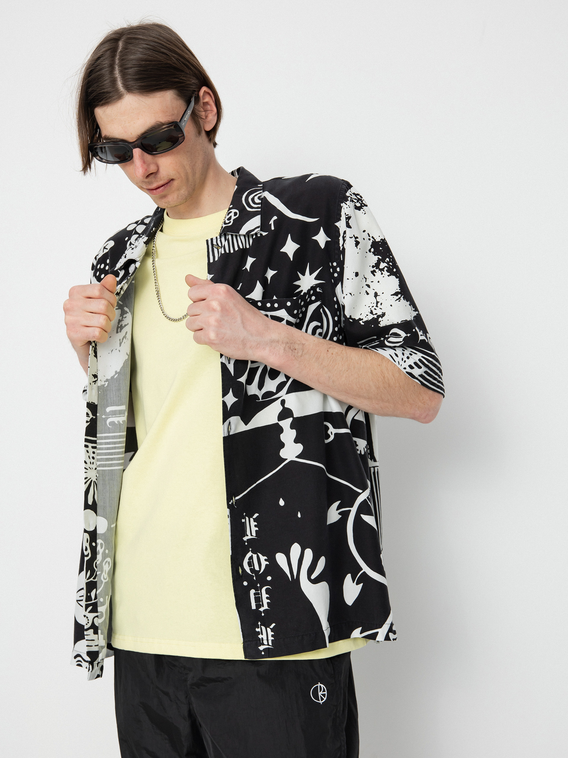 Polar Skate Spiral Shirt (black/white)