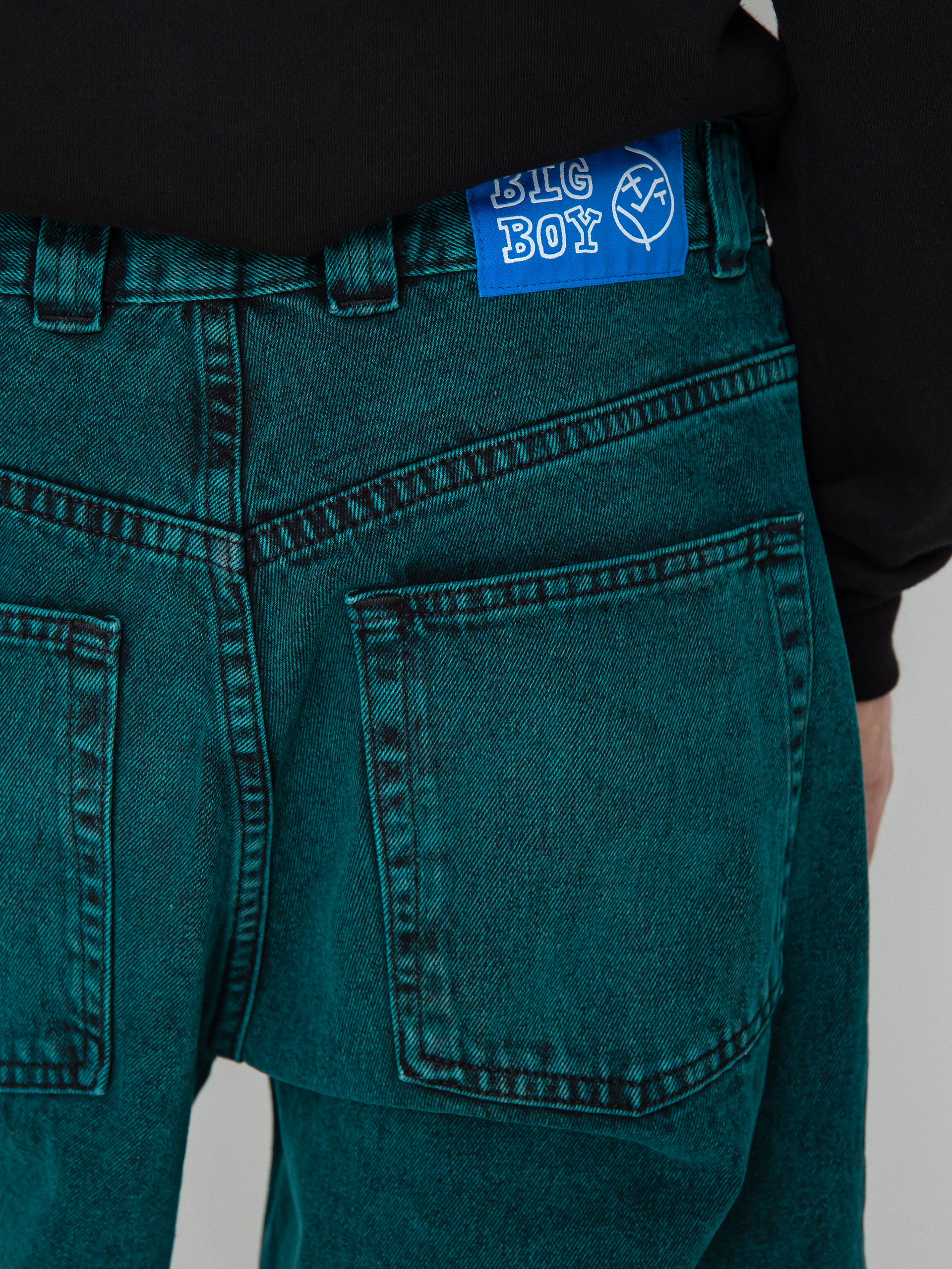 Polar Skate Big Boy Jeans Pants (teal black)