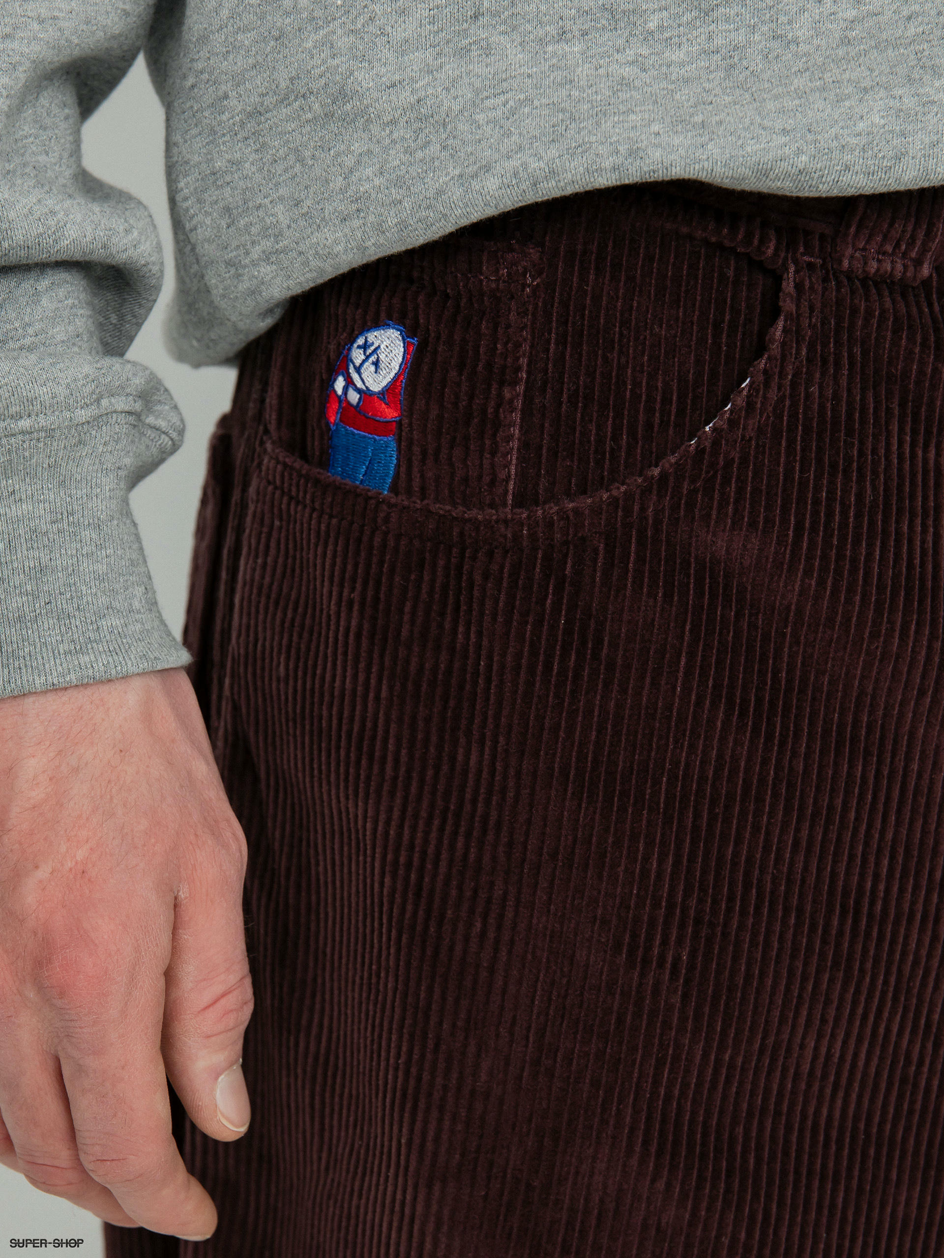 POLAR ポーラー BIG BOY CORDS Bordeaux ボルドー Ｍ-