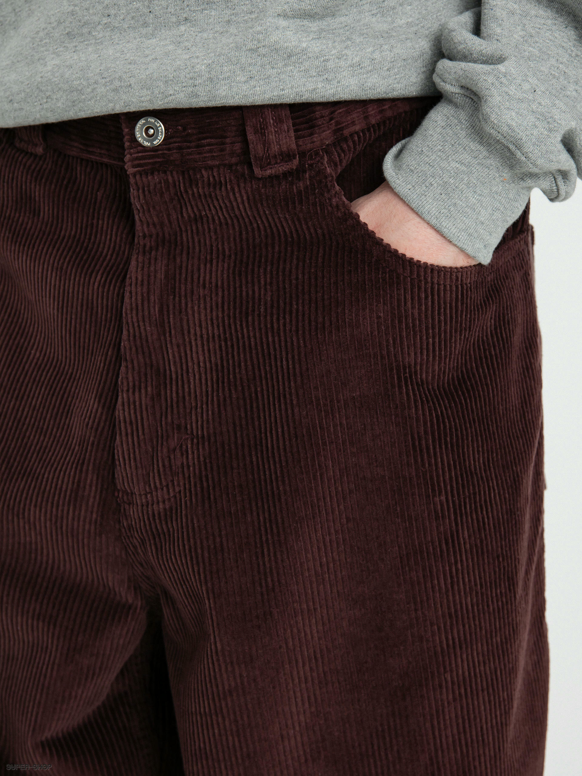 Polar Skate Big Boy Cords Pants (bordeaux)