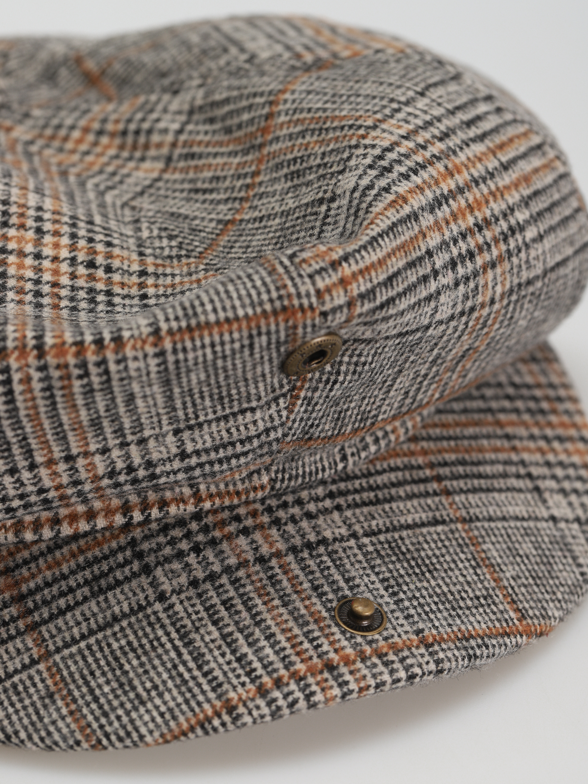 Brixton Brood Snap Cap Schirmmütze (off white/black/paradise orang)