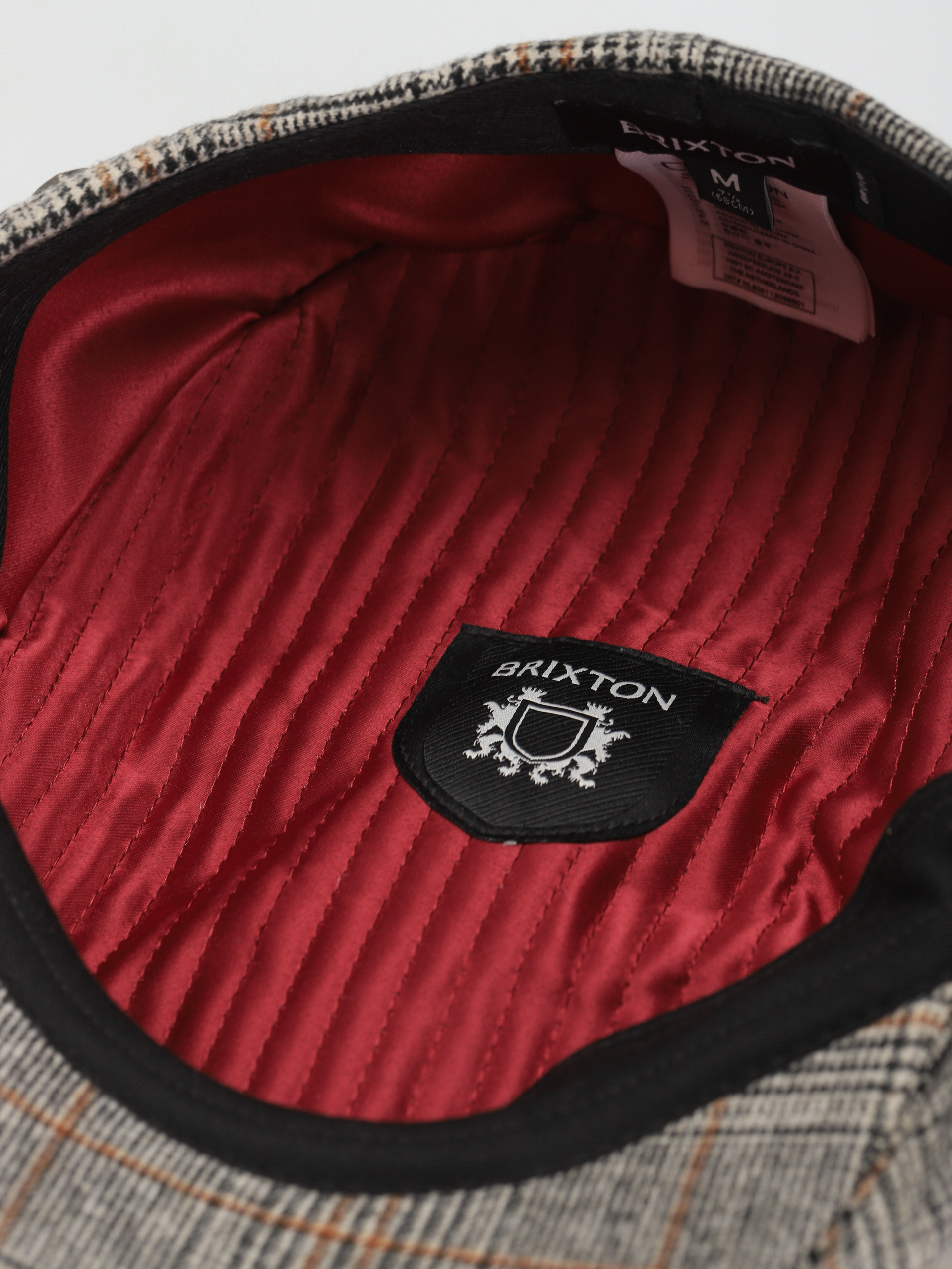 Brixton Brood Snap Cap Schirmmütze (off white/black/paradise orang)