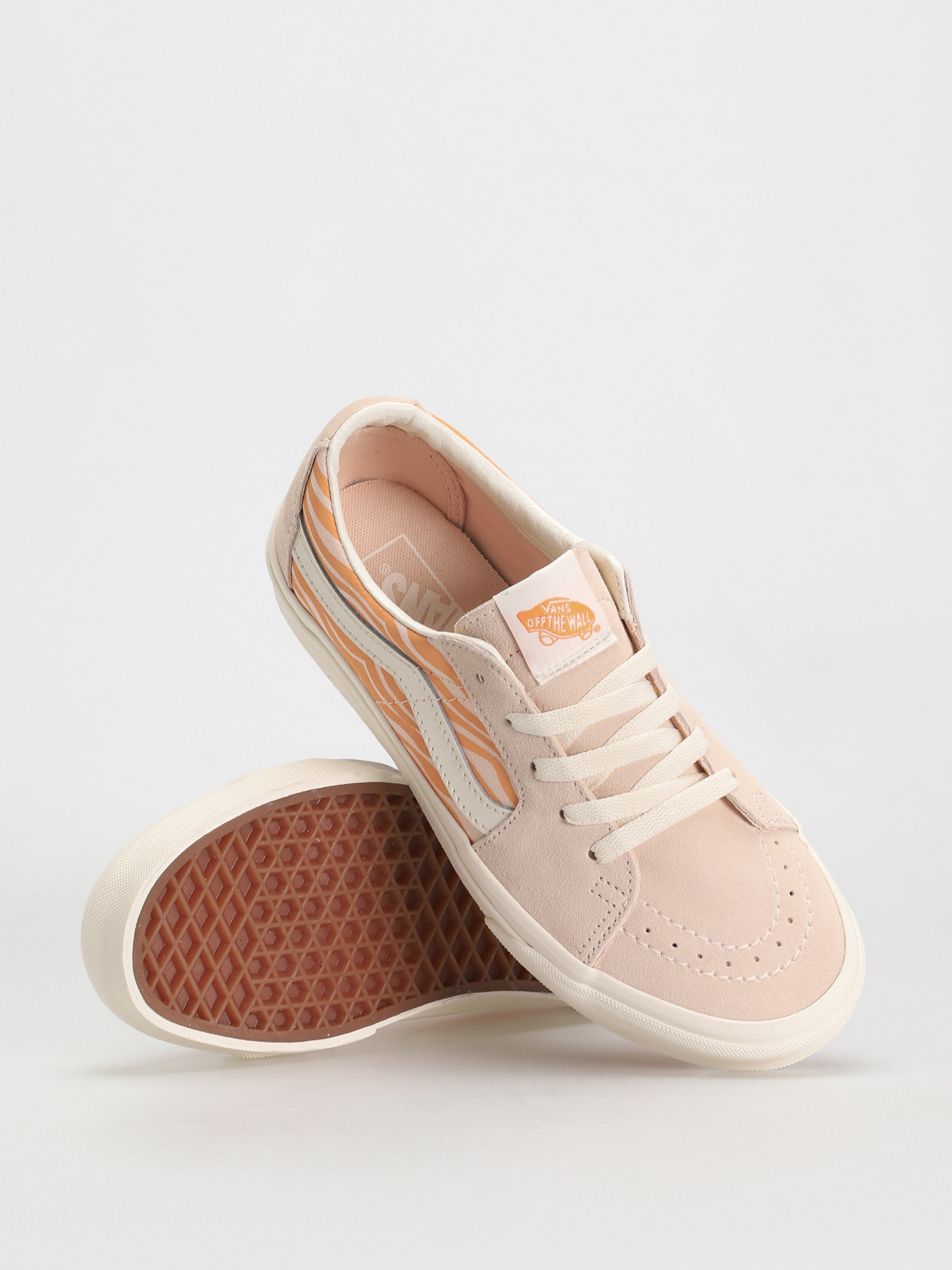 Vans Sk8 Low Shoes Wmn (tonal stripes peach dust)