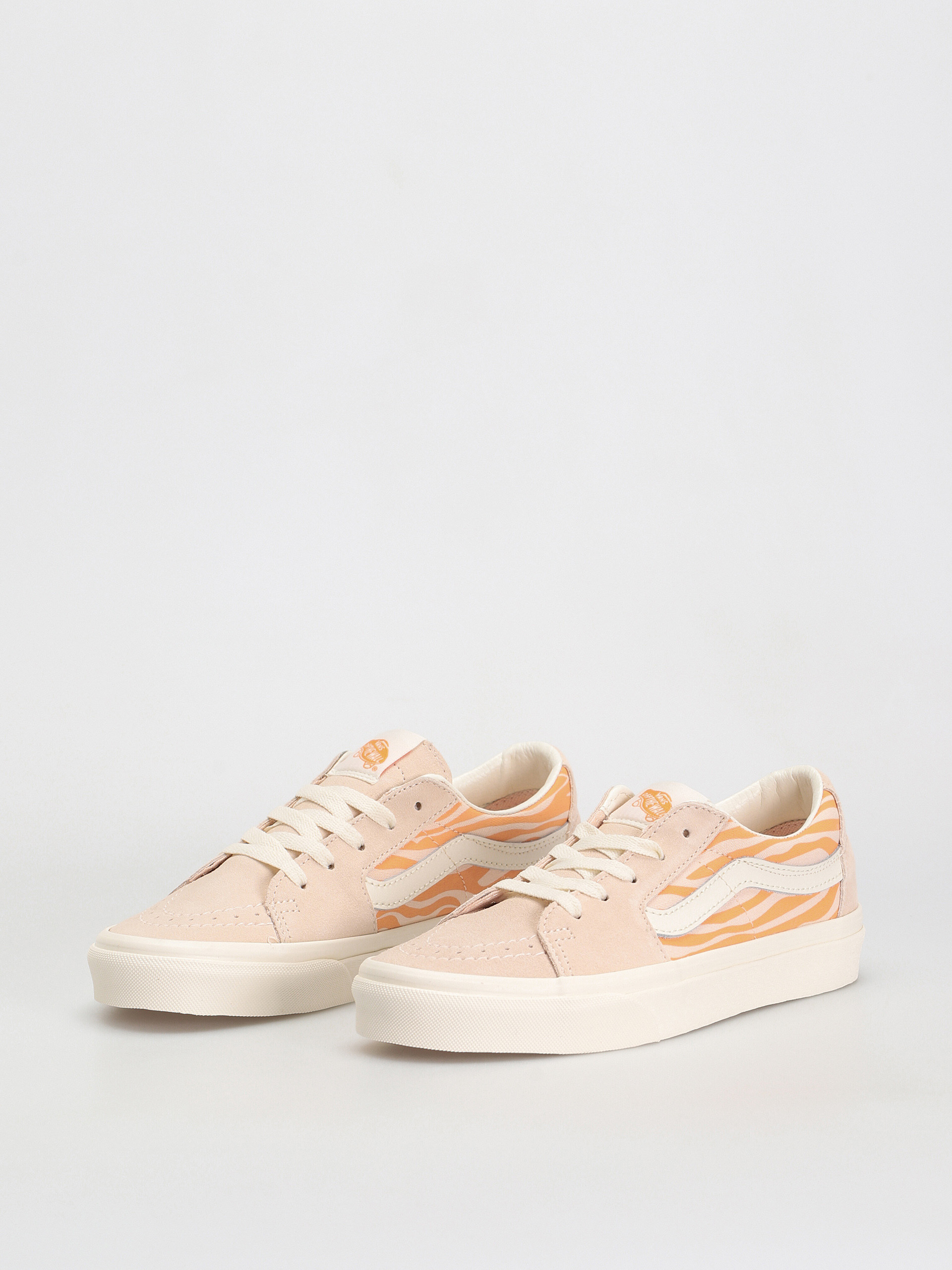 Vans Sk8 Low Shoes Wmn orange tonal stripes peach dust