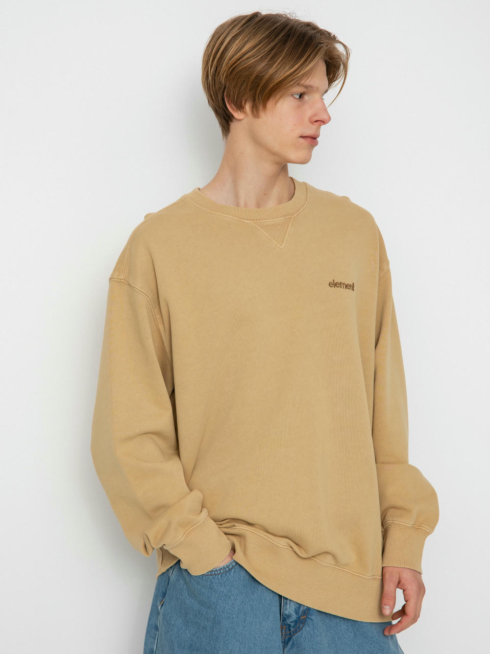 Element Cornell 3.0 Crew Sweatshirt (khaki)