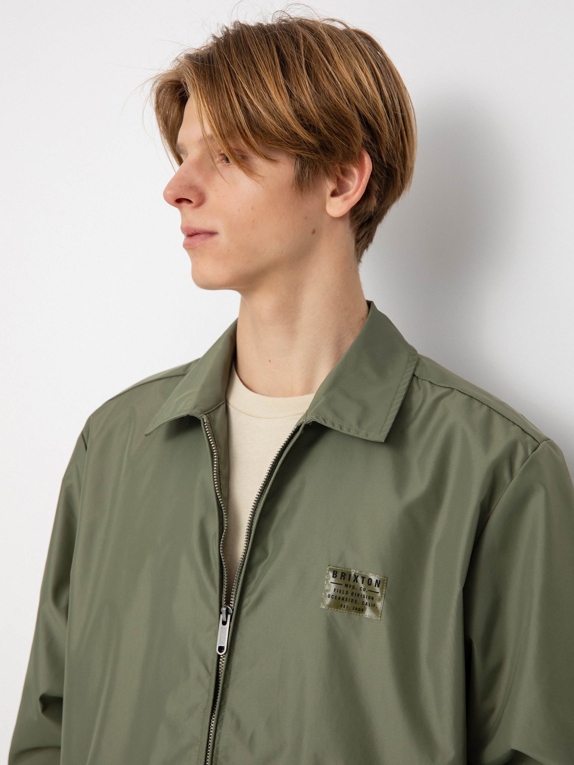 Brixton Utopia Vintage Nylon Jacke (olive surplus)