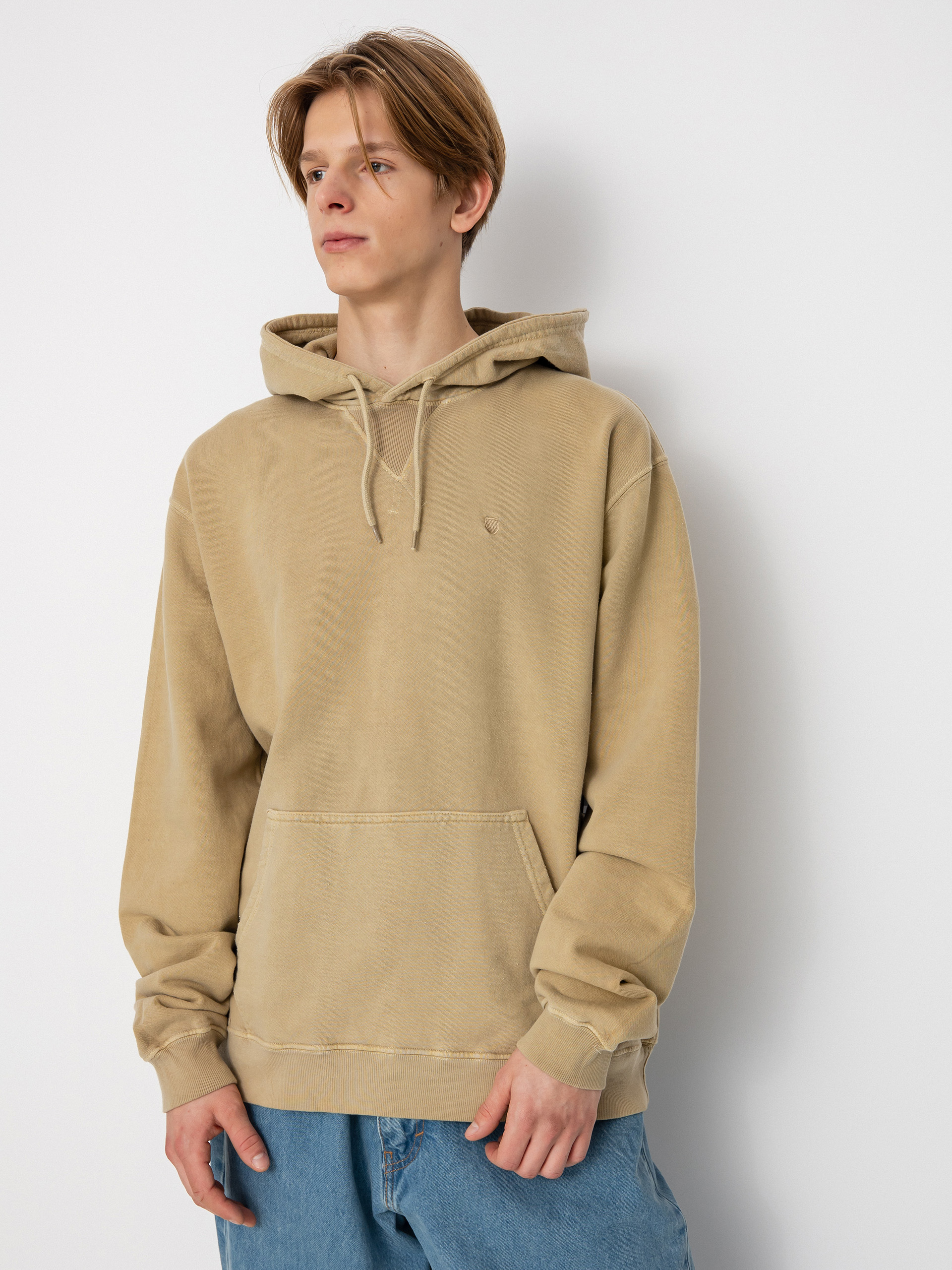 Brixton Vintage Reserve HD Hoodie (sand vintage wash)