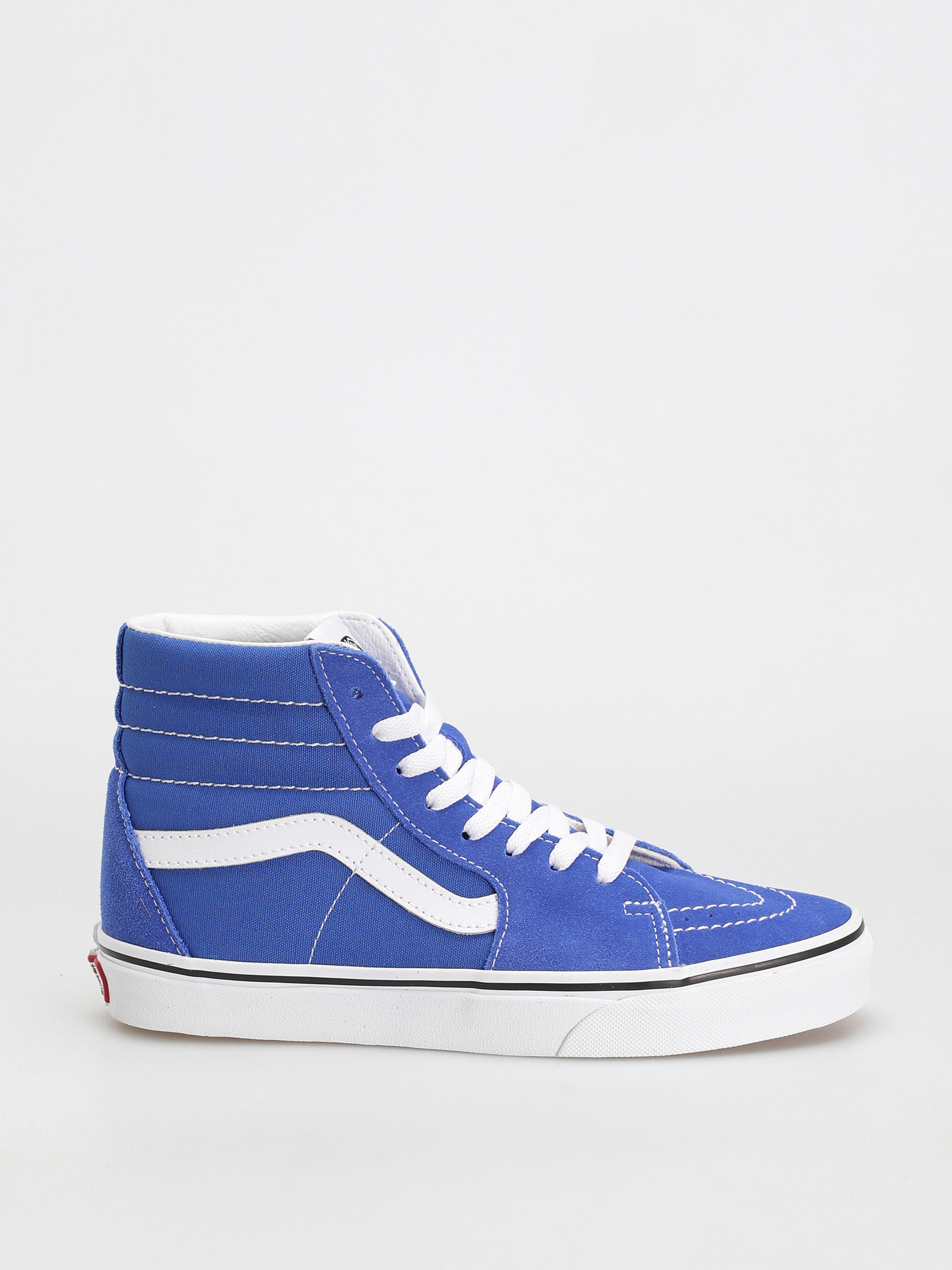 Vans Sk8 Hi Shoes (color theory dazzling blue)