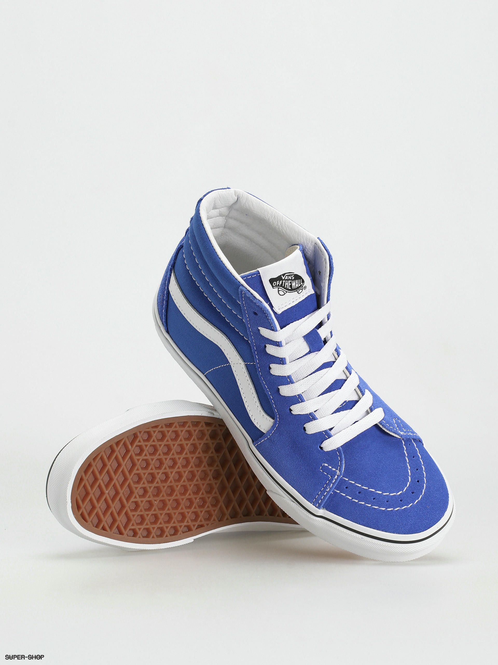 Vans sk8 hi estate on sale blue