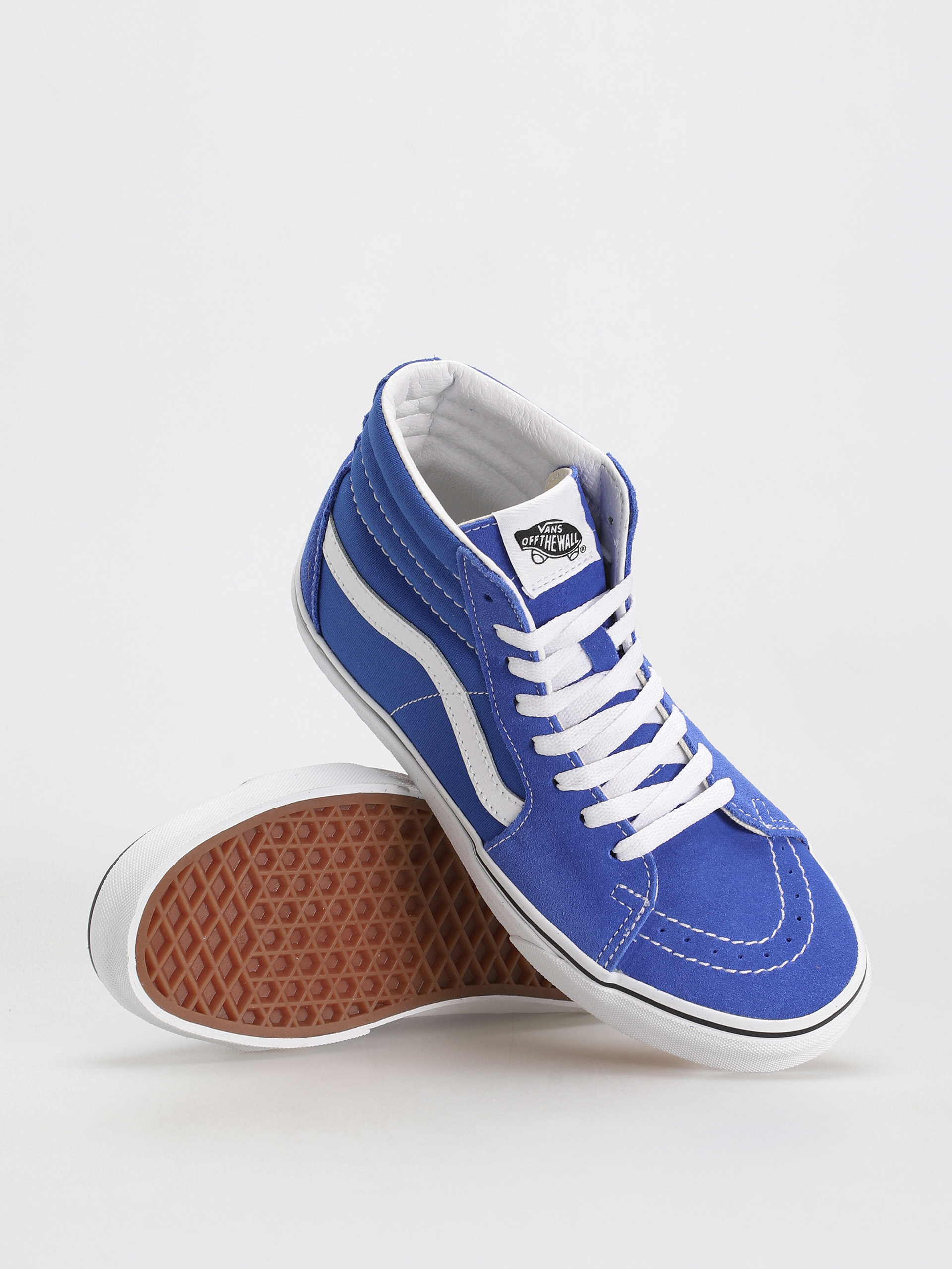 Vans Sk8 Hi Shoes blue (color theory dazzling blue)