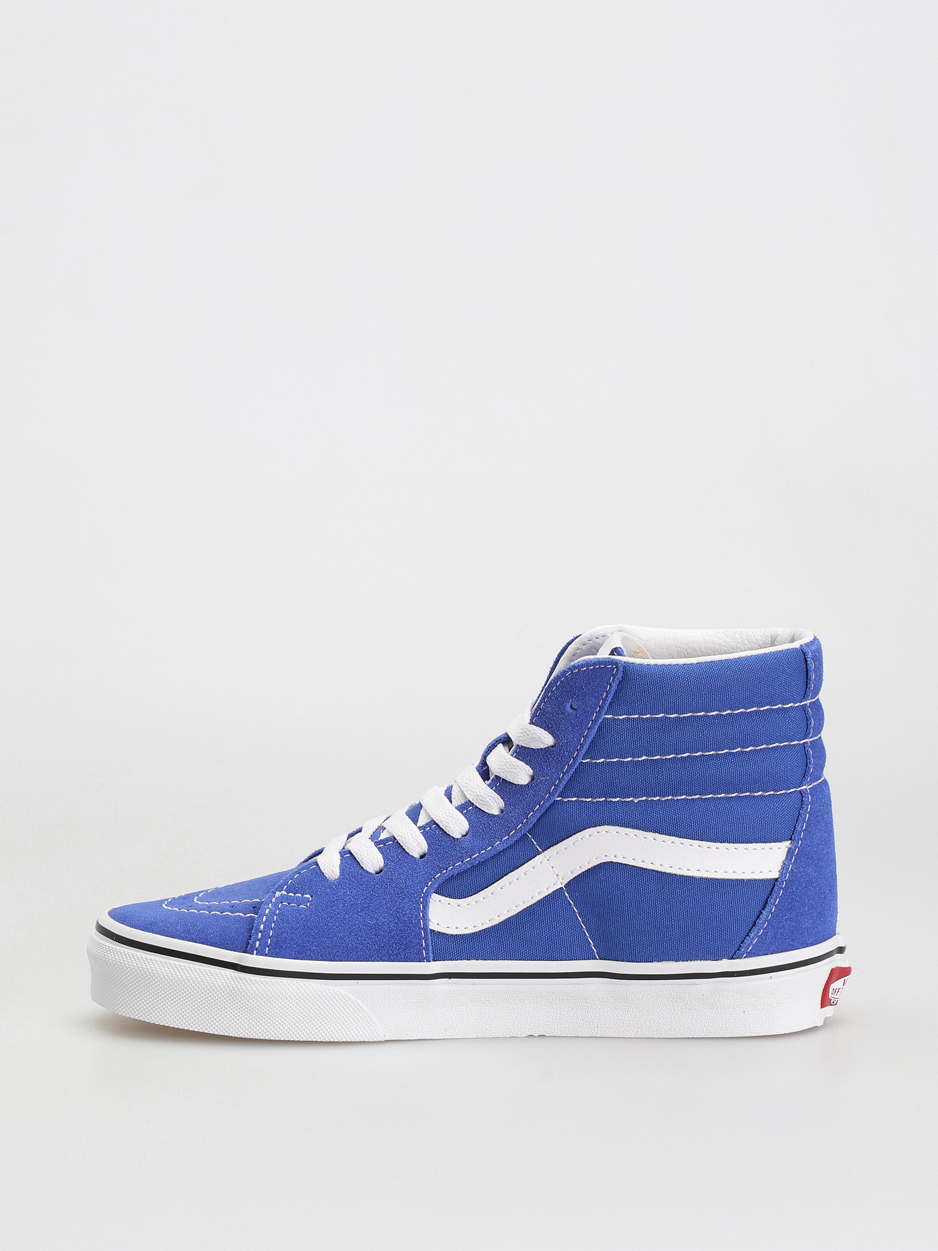 Vans Sk8 Hi Shoes (color theory dazzling blue)