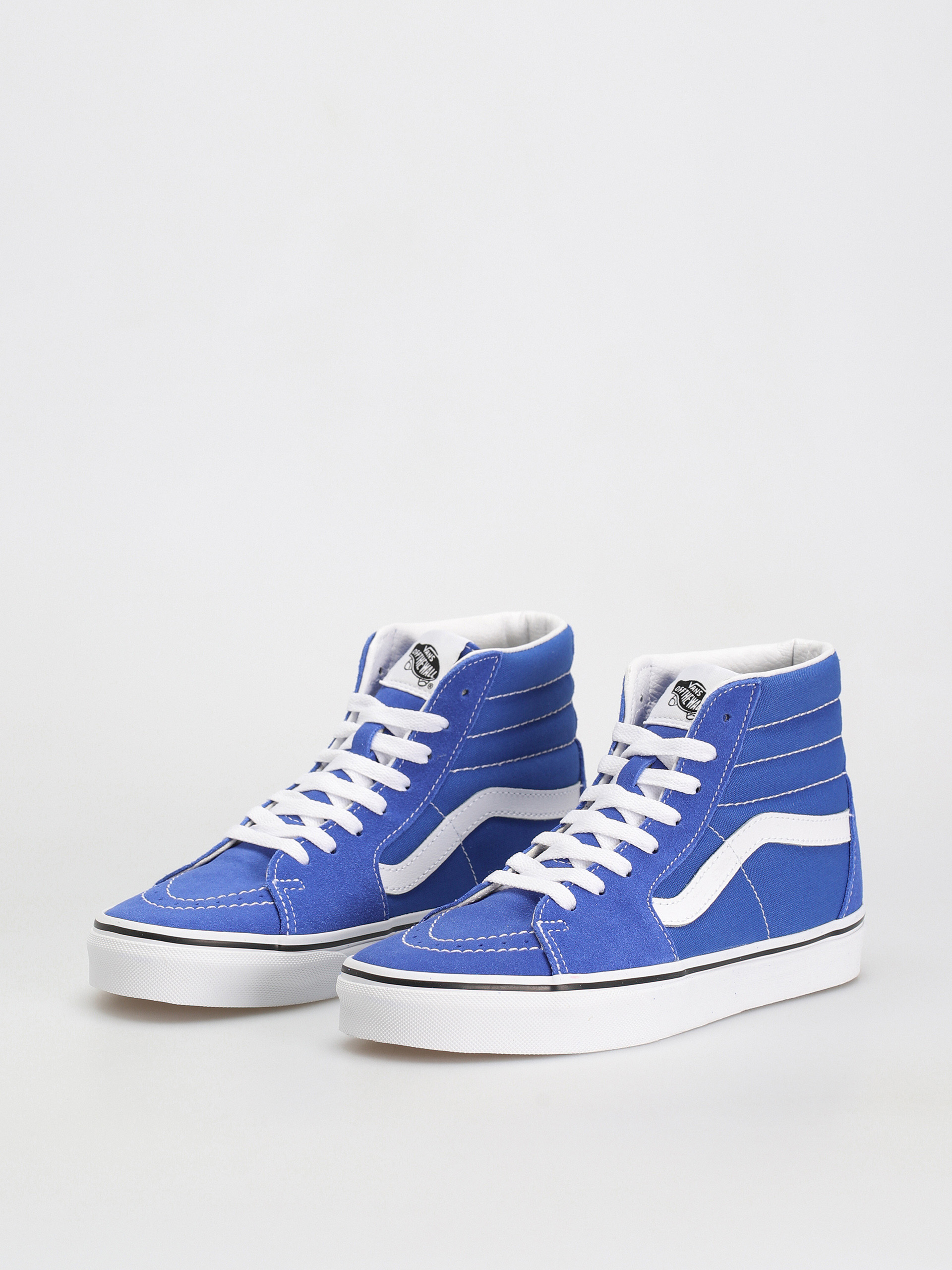 Vans Sk8 Hi Shoes (color theory dazzling blue)