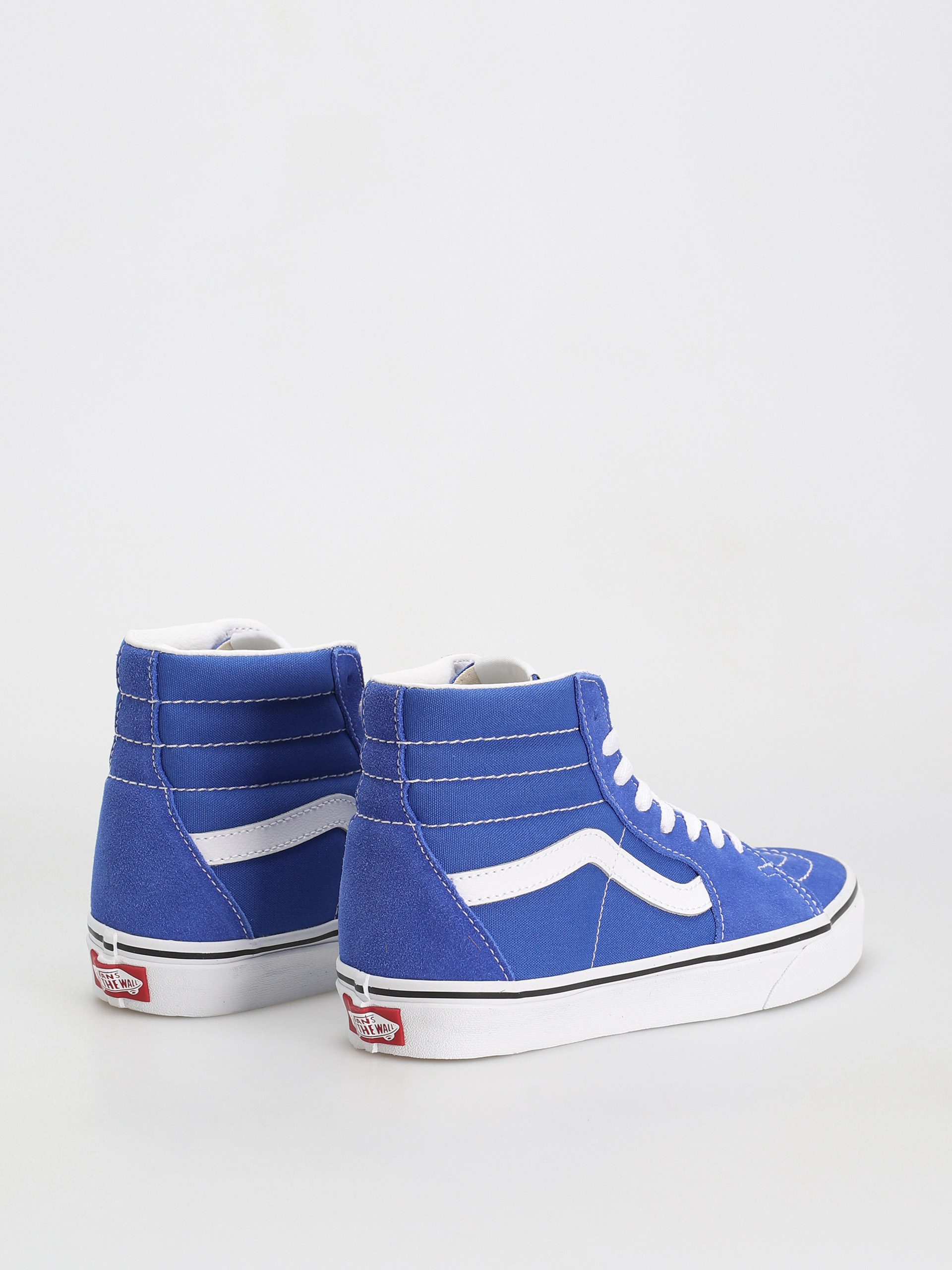 Vans Sk8 Hi Shoes (color theory dazzling blue)