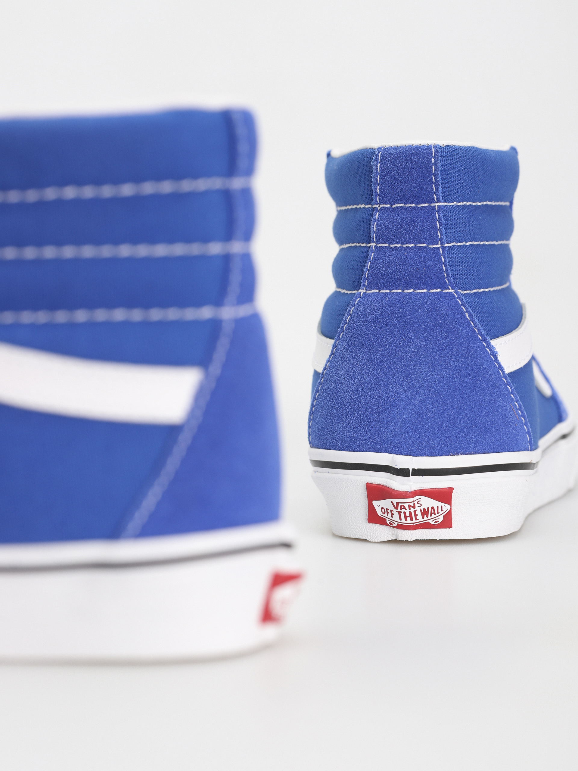 Vans Sk8 Hi Shoes (color theory dazzling blue)