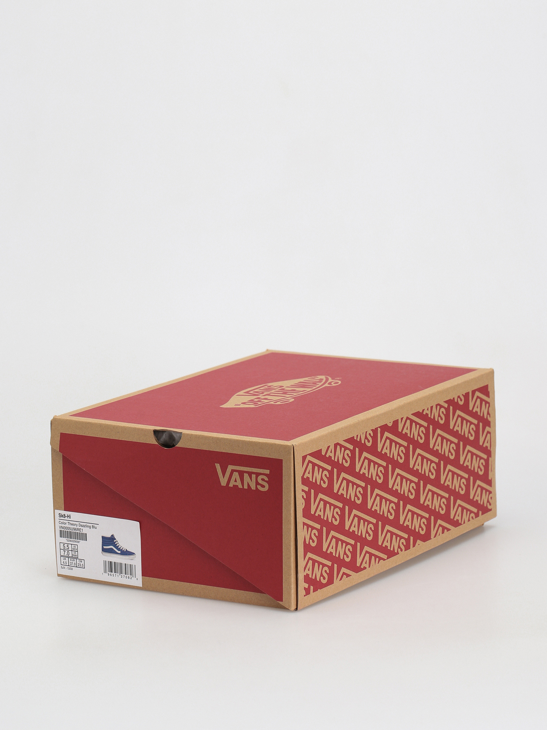 Vans Sk8 Hi Shoes (color theory dazzling blue)