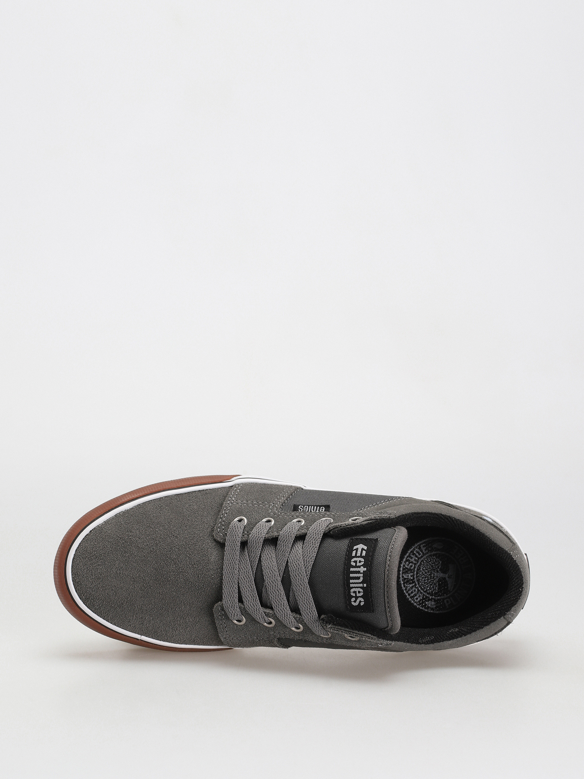 Etnies Barge Ls Shoes (dark grey/ white/gum)