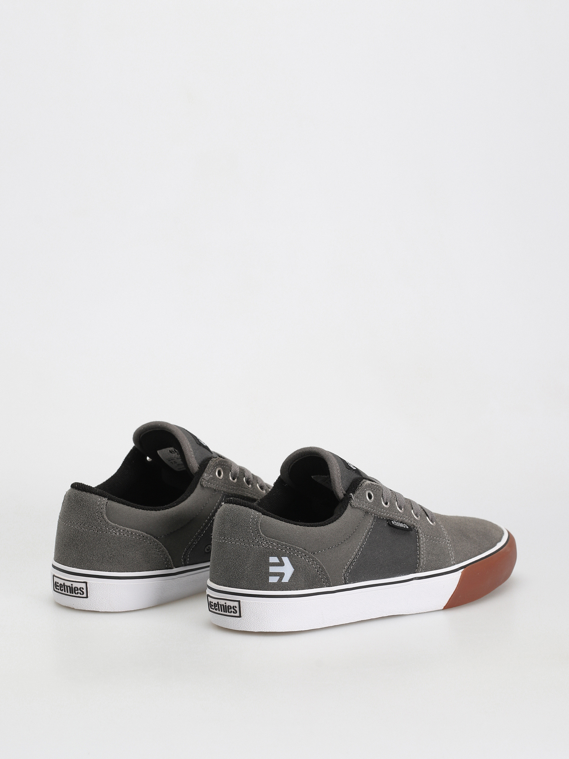 Etnies Barge Ls Shoes (dark grey/ white/gum)
