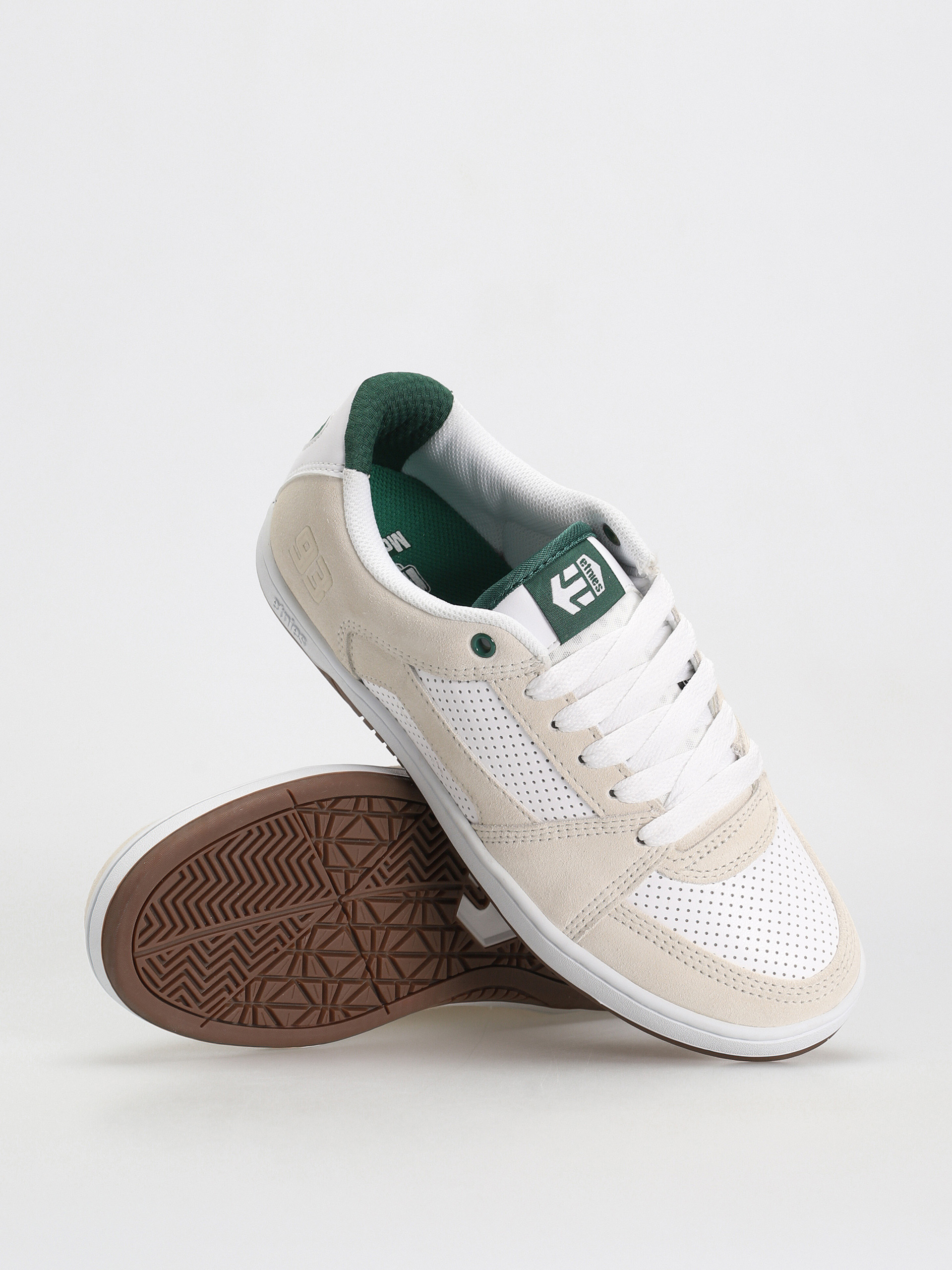 Etnies Mc Rap Lo Shoes (white/green)