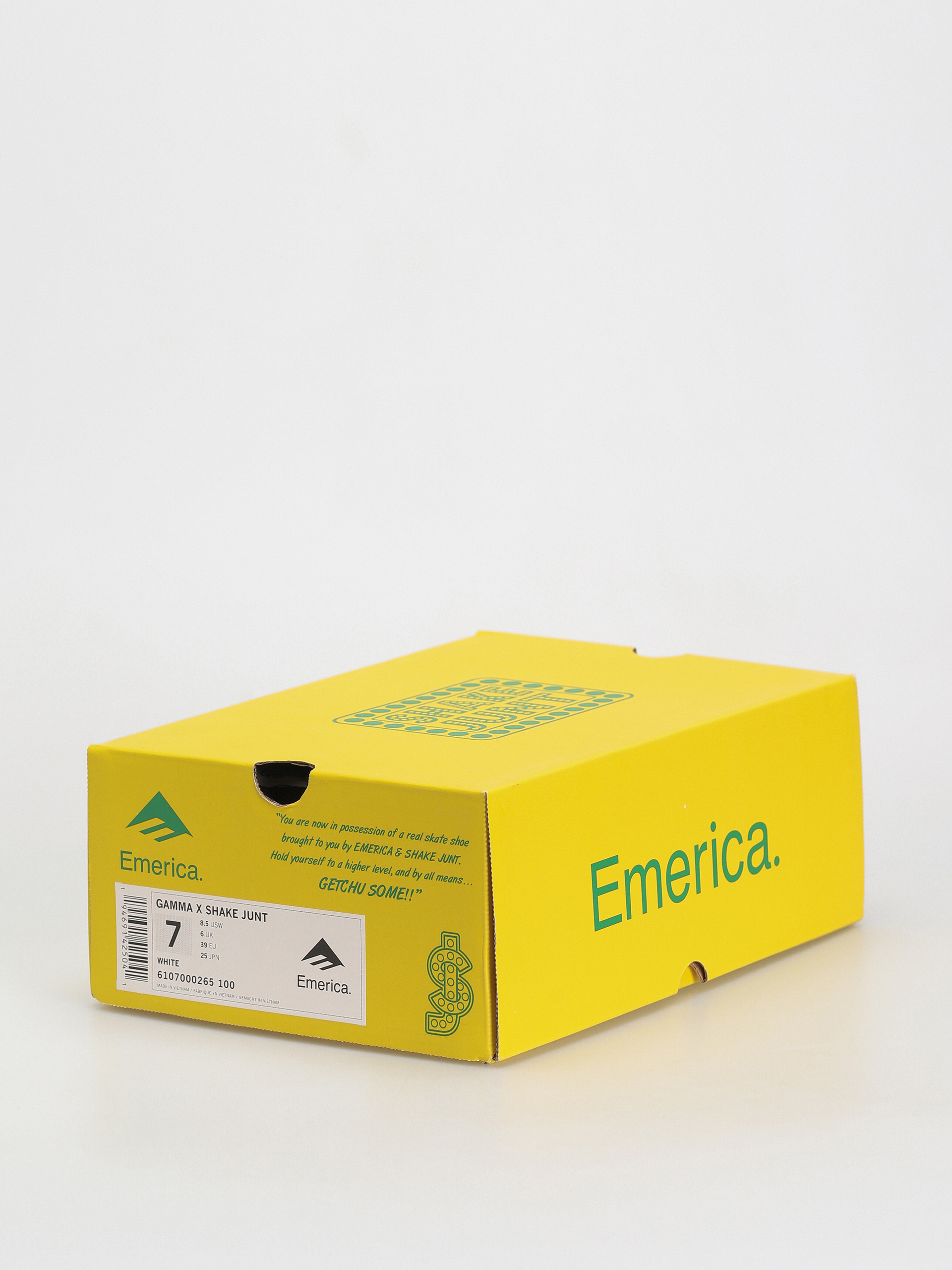 Emerica Gamma X Shake Junt Shoes (white)
