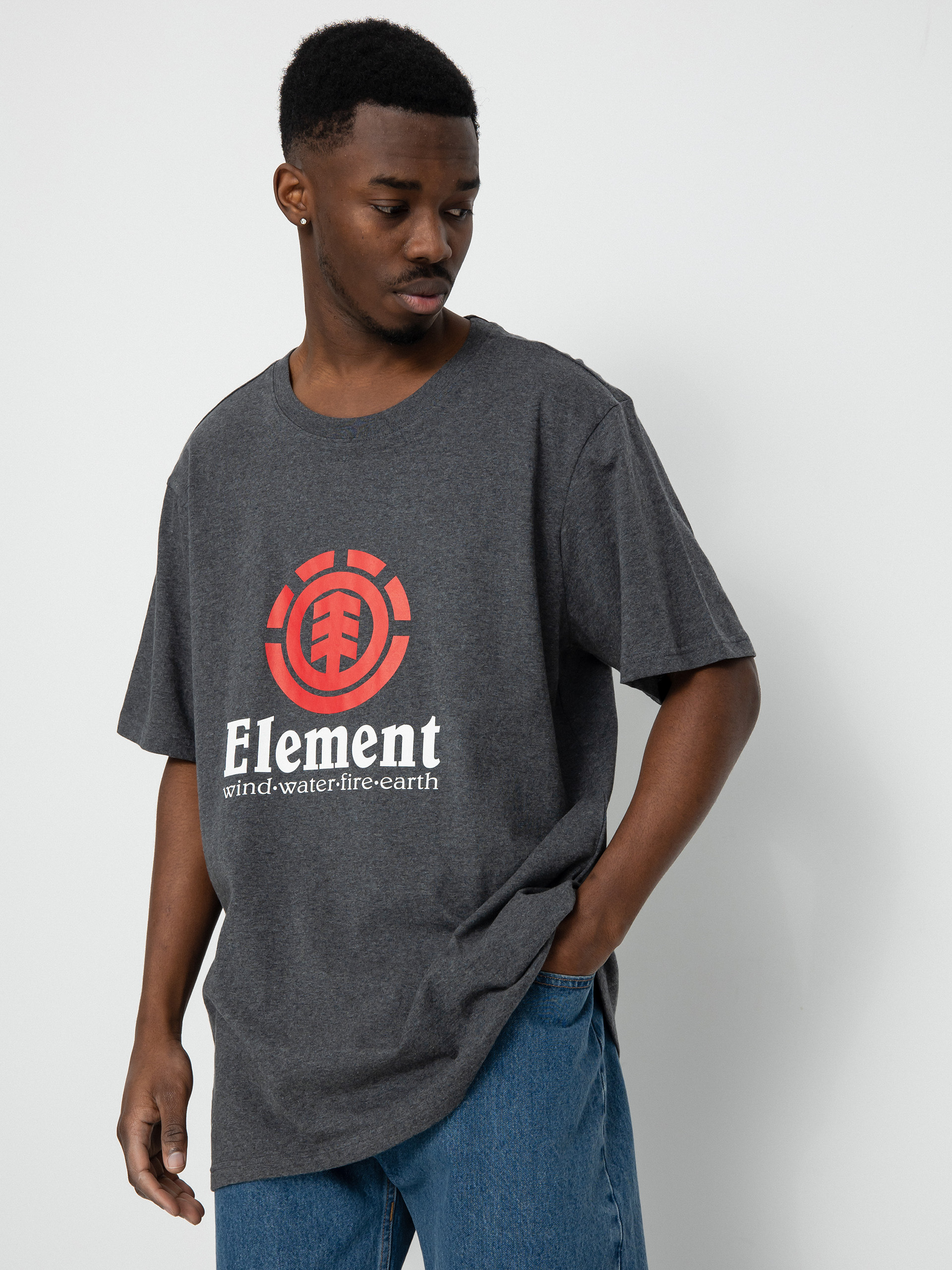 Element Vertical T-shirt (charcoal heather)