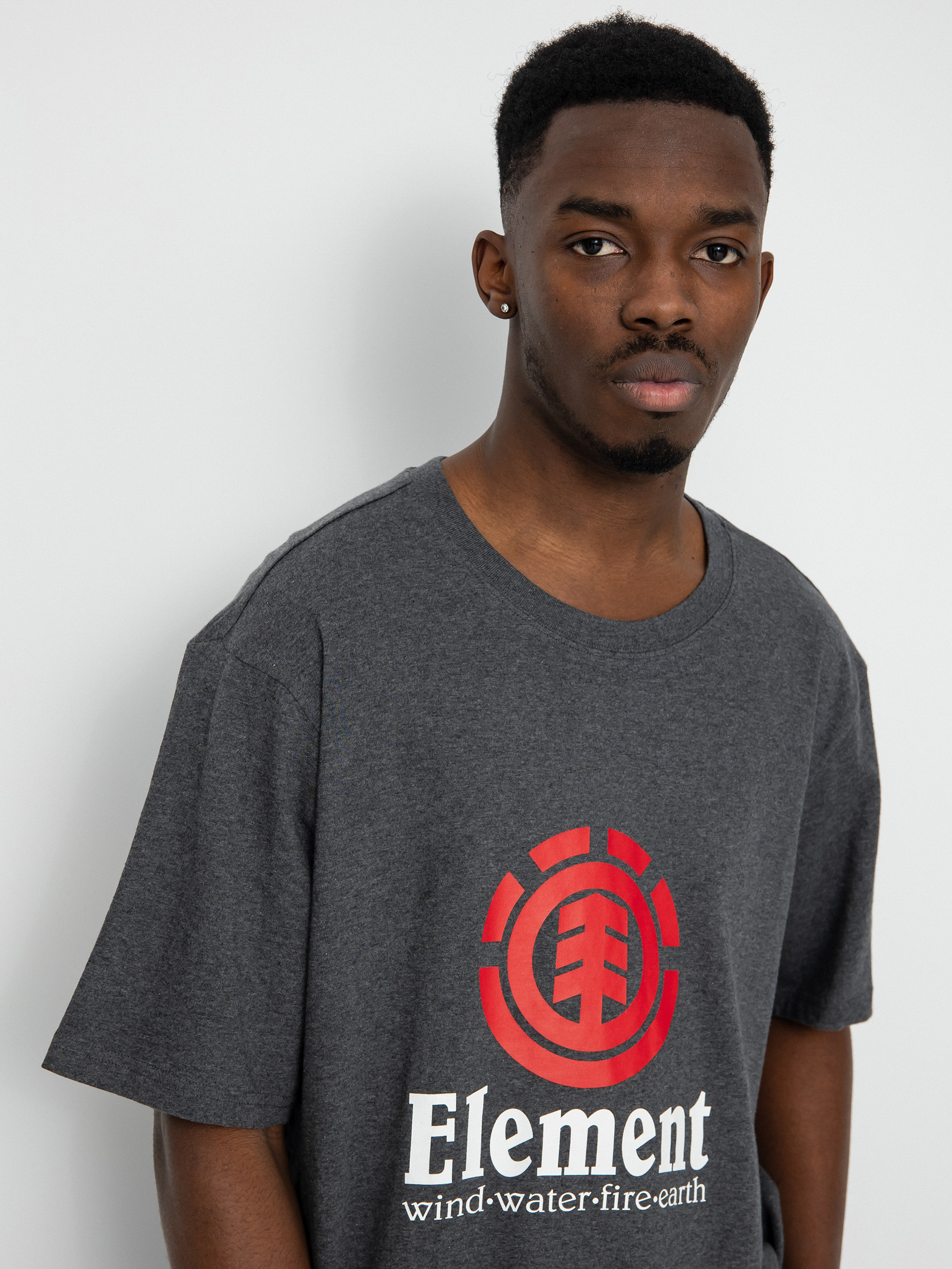 Element Vertical T-shirt (charcoal heather)