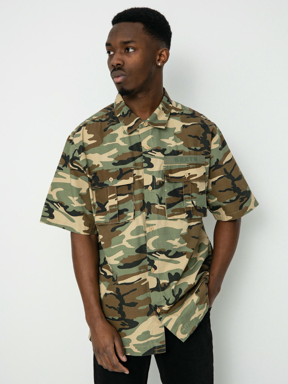 Brixton Surplus Hemd (camo surplus)