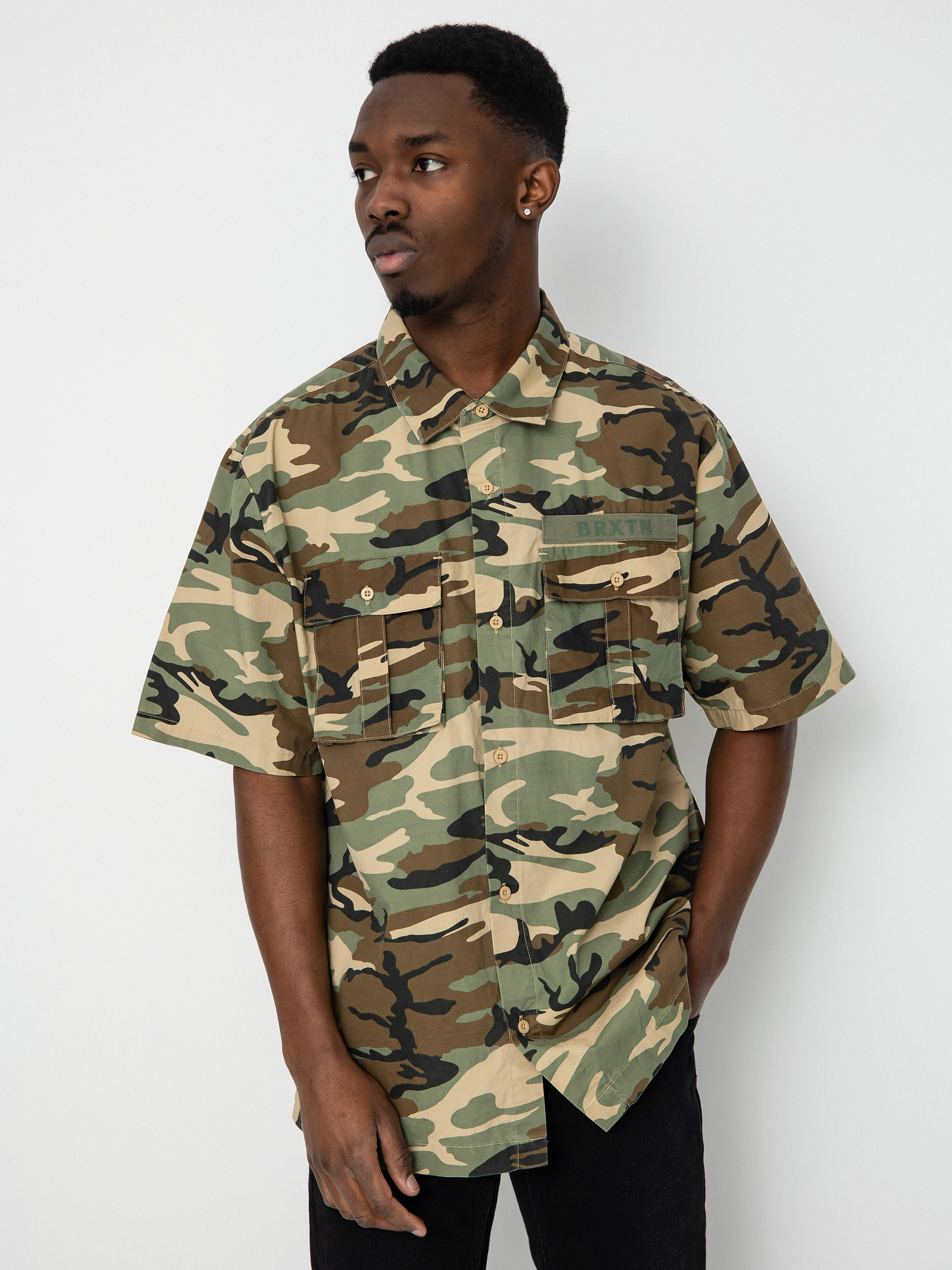 Brixton Surplus Shirt (camo surplus)