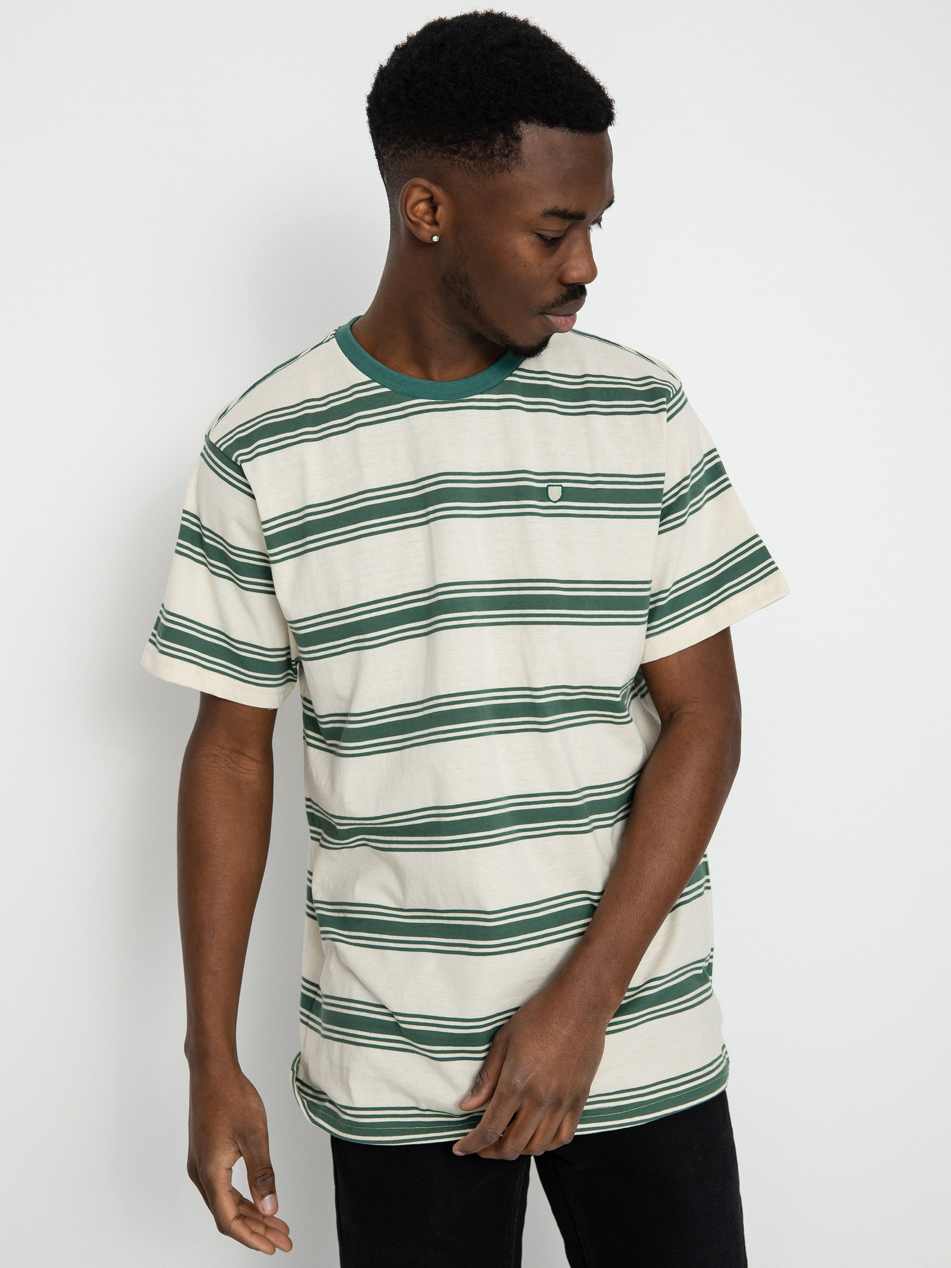 Brixton Hilt Shield T-shirt (whitecap/spruce)