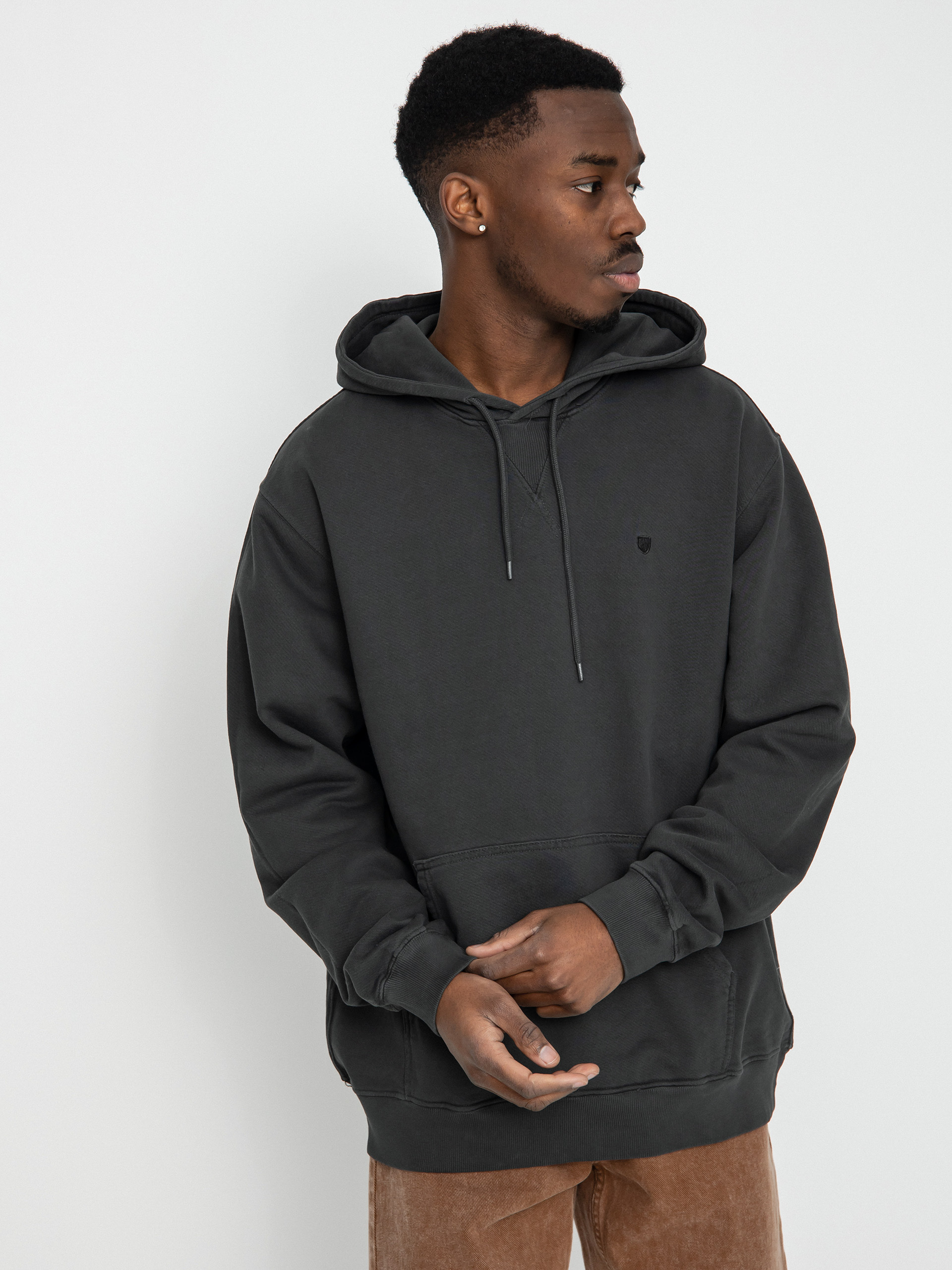 Brixton Vintage Reserve HD Hoodie (black vintage wash)