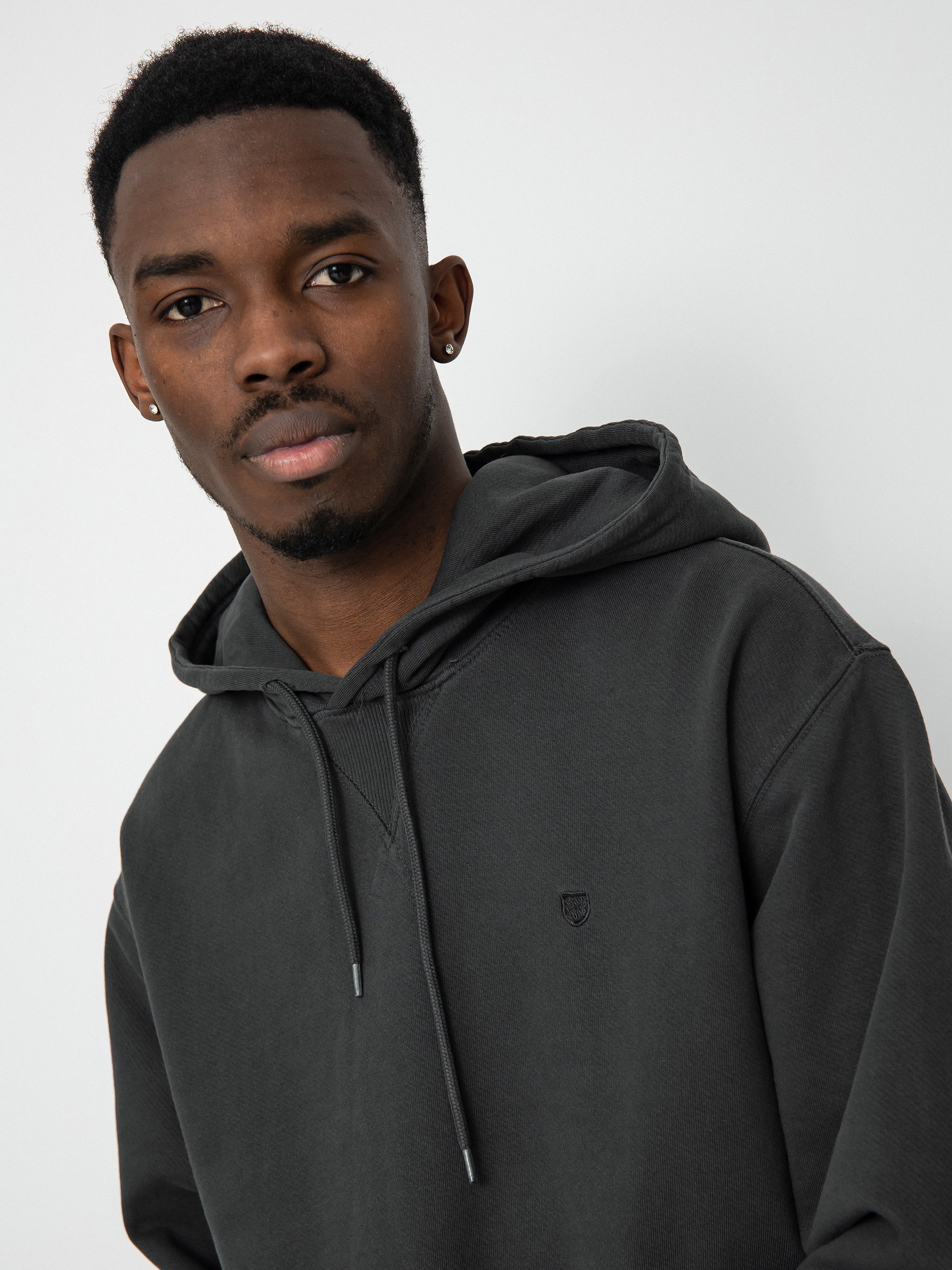 Brixton Vintage Reserve HD Hoodie (black vintage wash)