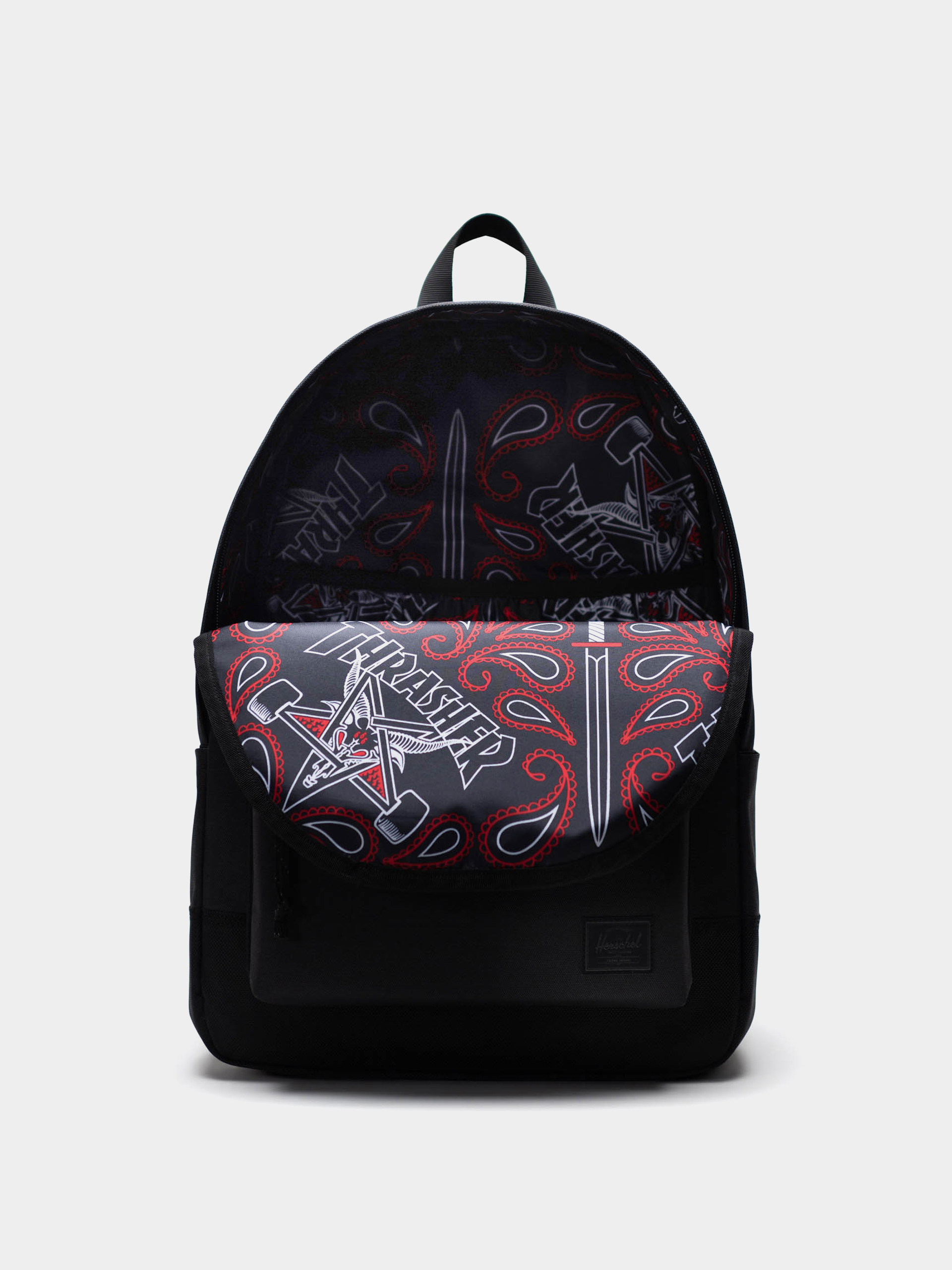 Herschel Supply Co. X Thrasher Classic X-Large Backpack (black)