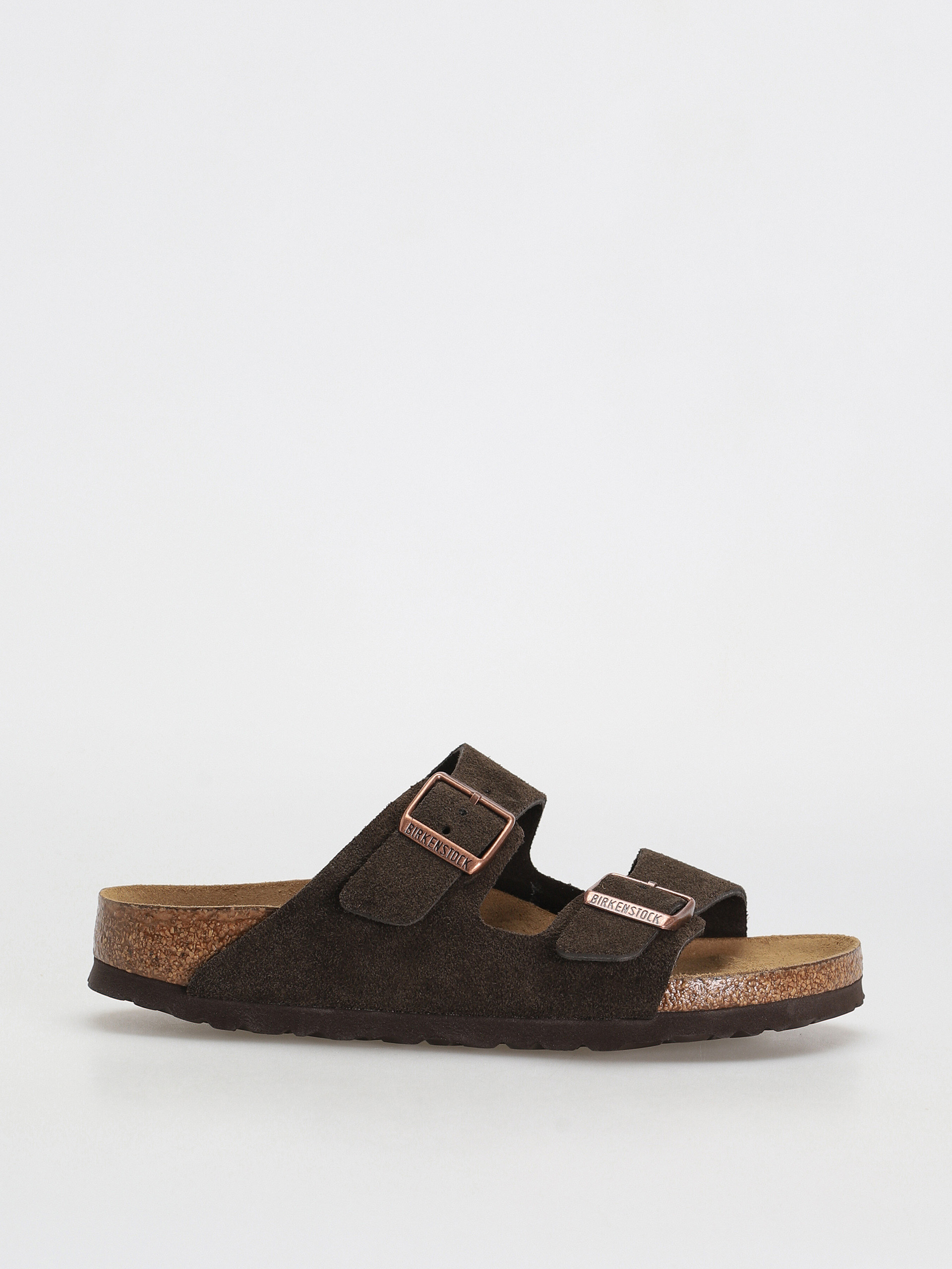 Birkenstock Arizona Sfb Narrow Flip-flops Wmn (mocca suede leather)