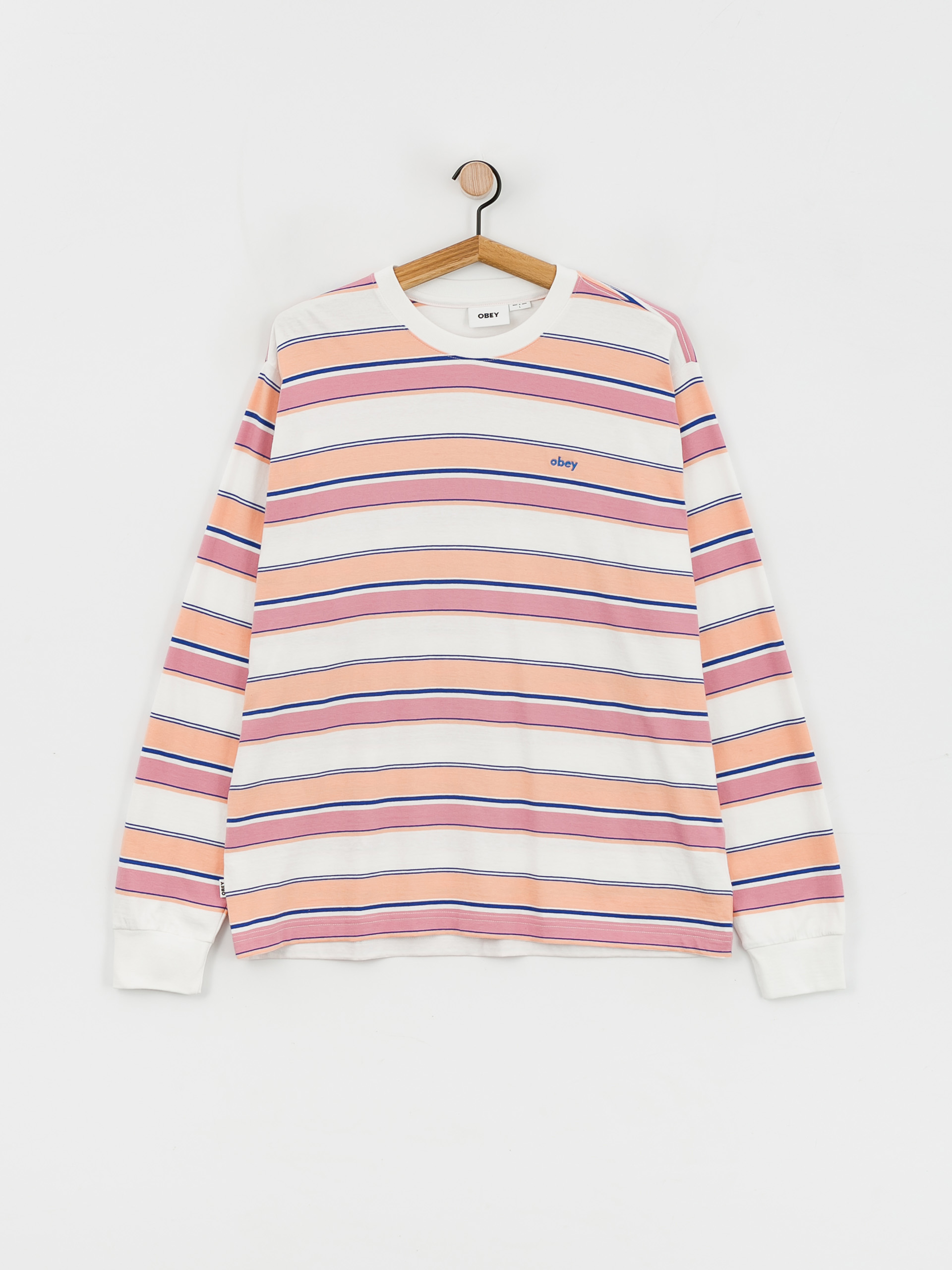 OBEY Direct Longsleeve (white multi)