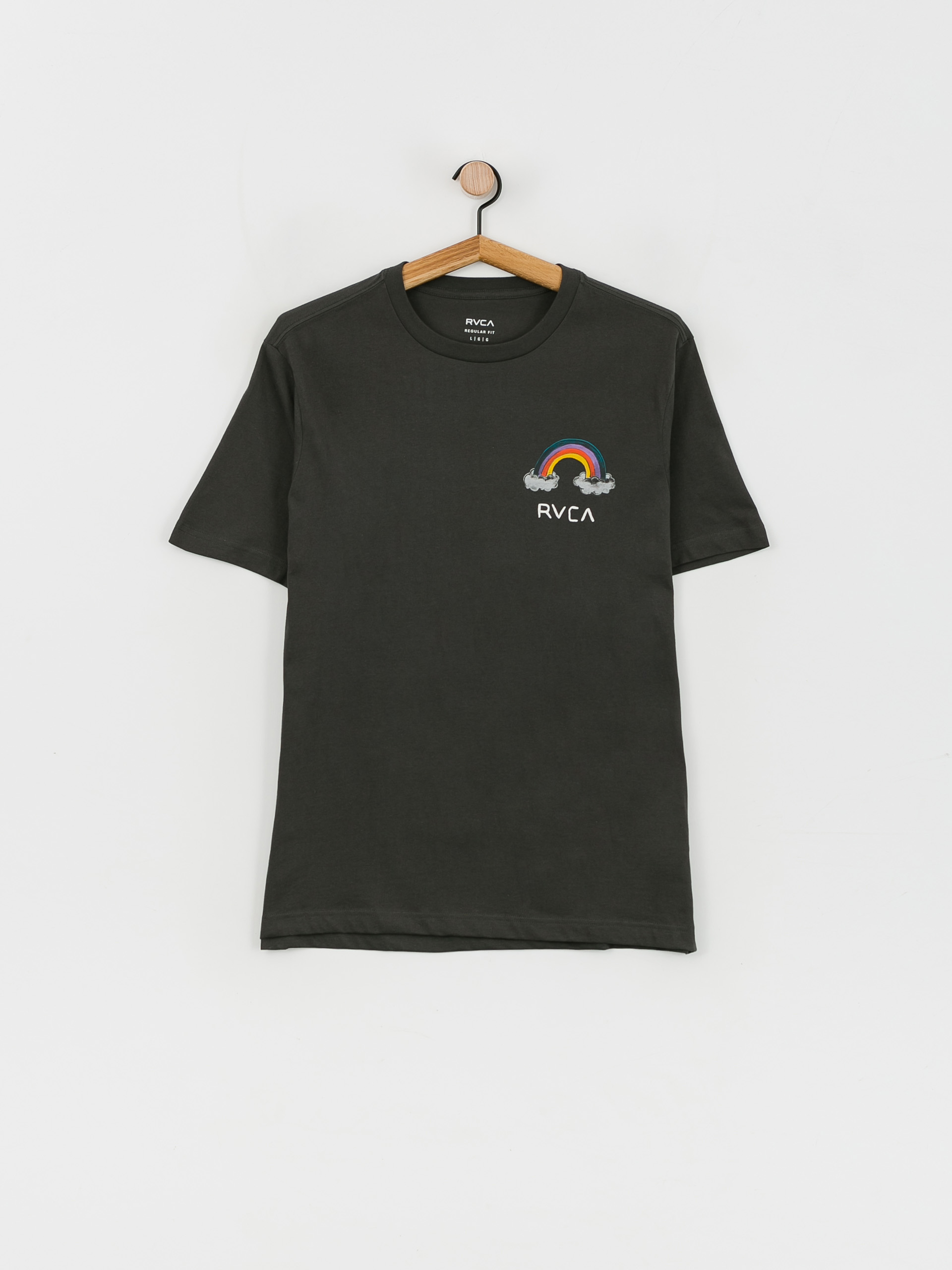 RVCA Rainbow Connection T-shirt (pirate black)