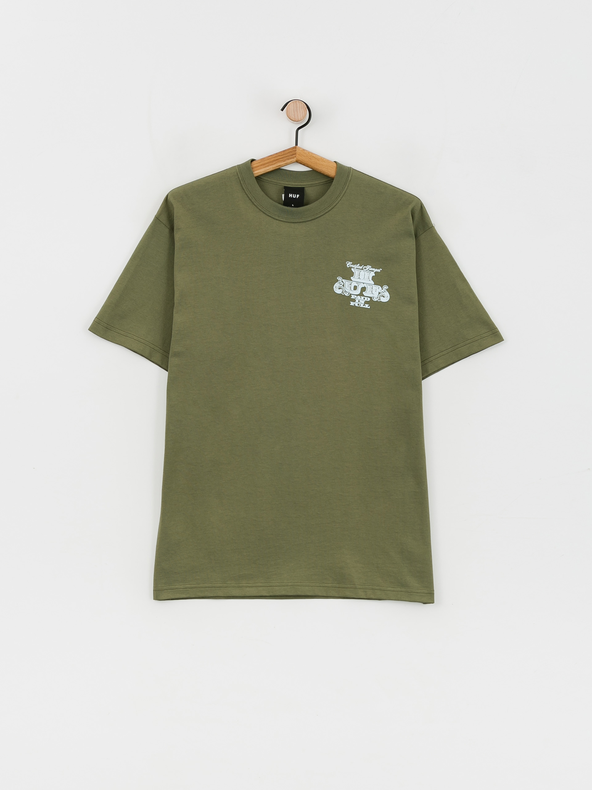HUF Paid In Full T-shirt (olive)