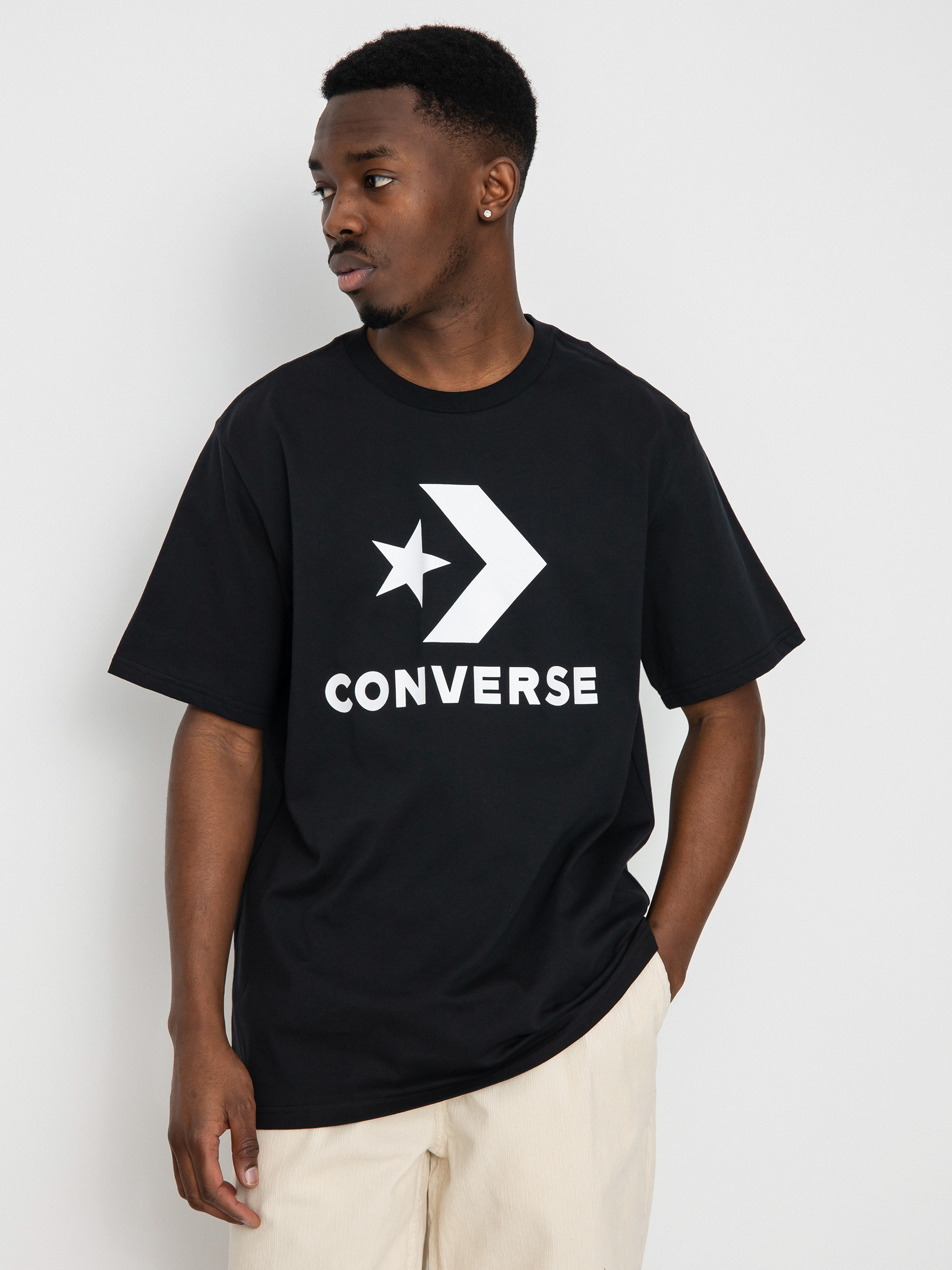 Converse Large Logo St Chev T-shirt (black)