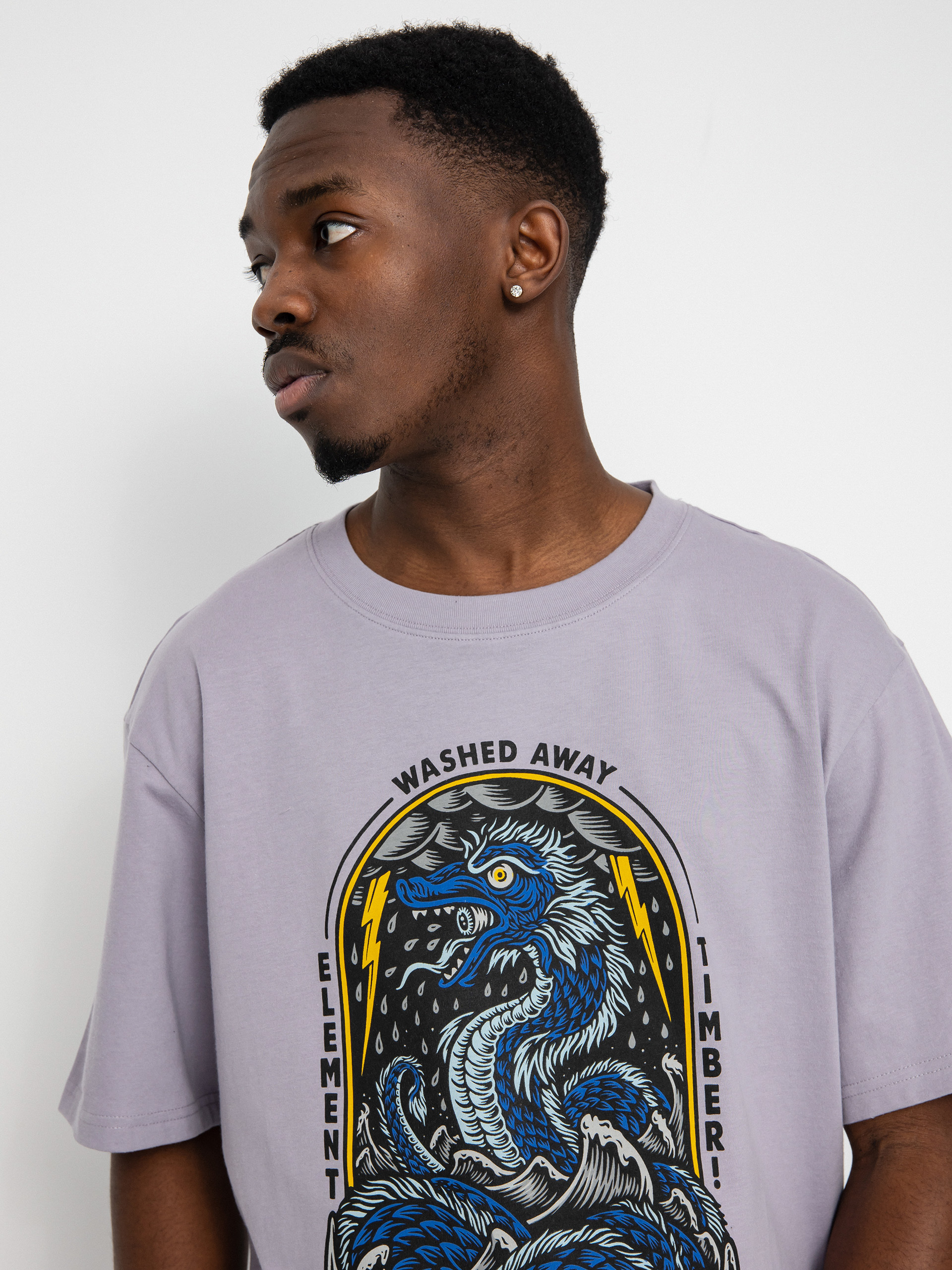 Element From The Deep T-Shirt (lavender gray)