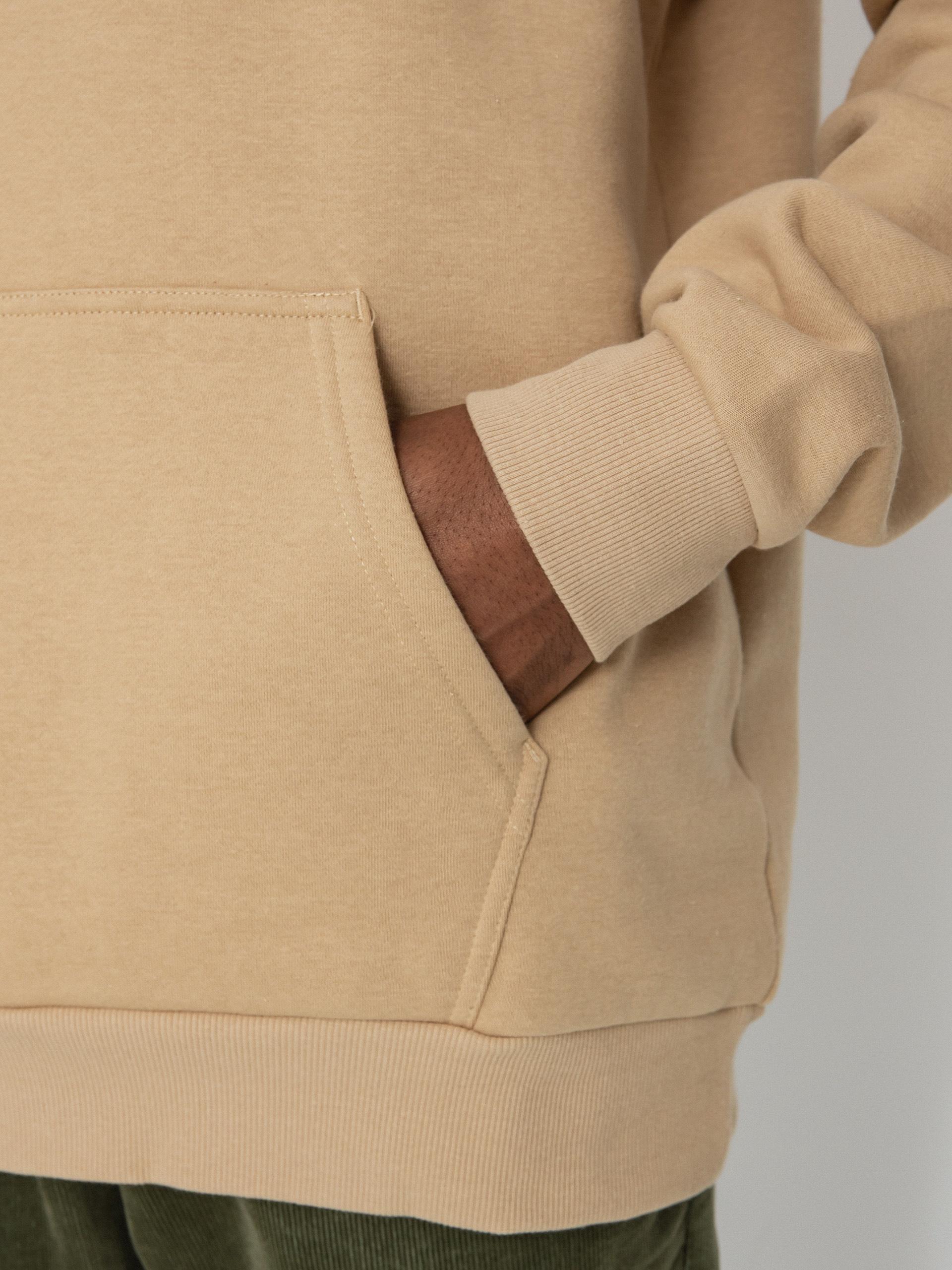 Brixton Parsons Patch HD Hoodie (sand)