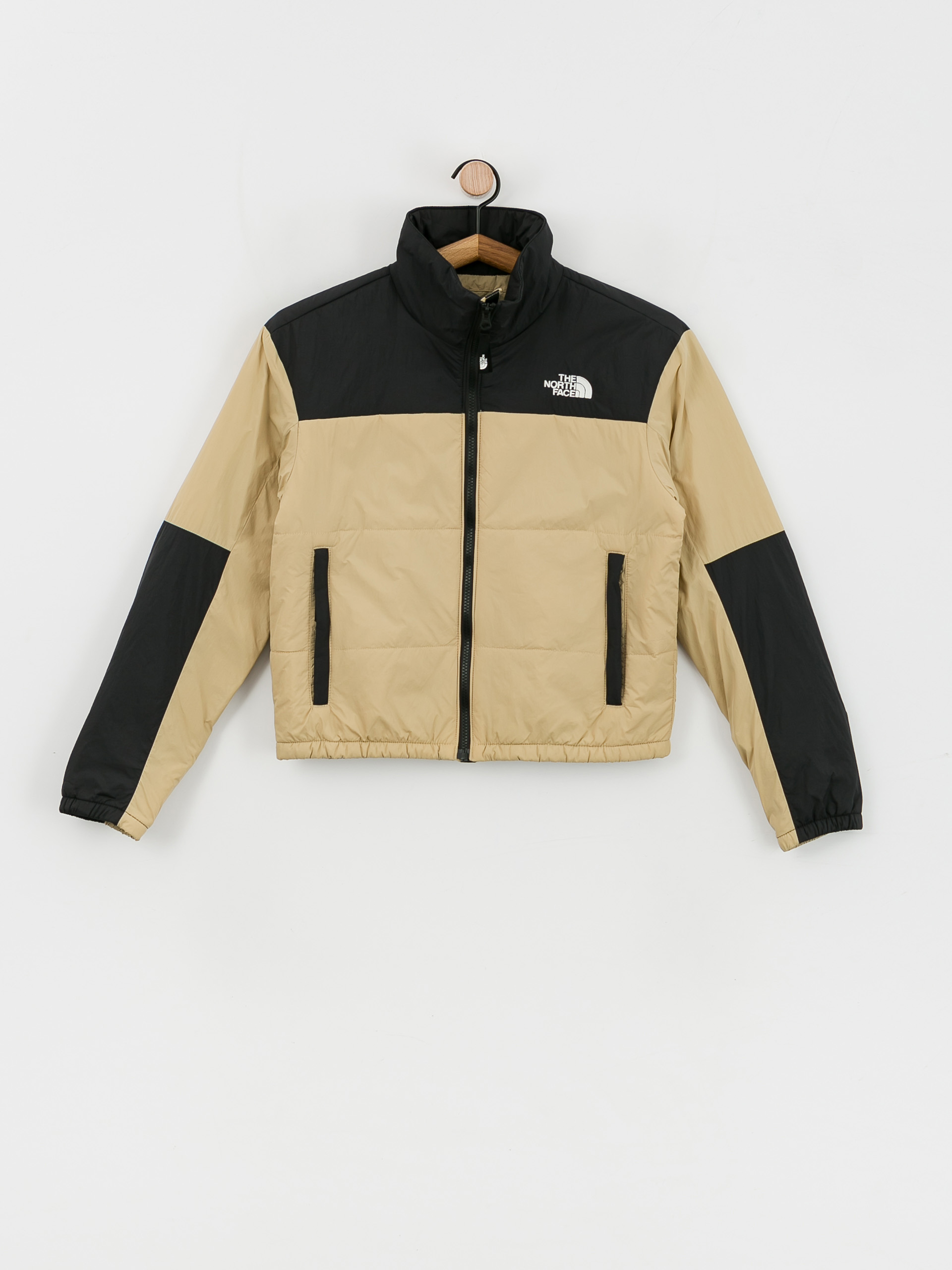 The North Face Guniwei Puffer Jacket Wmn (khaki stone/tnf black)