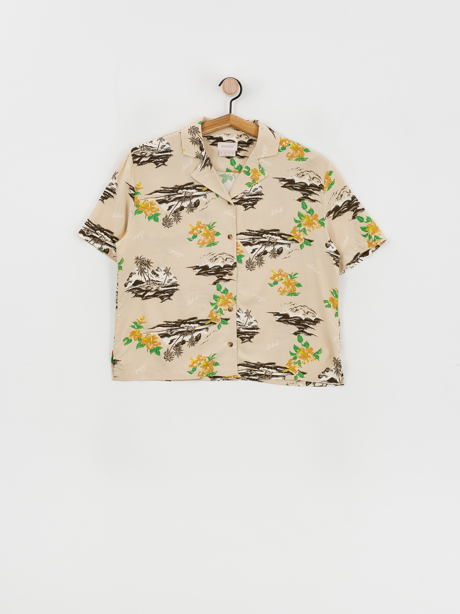 Brixton Bunker Paradise Shirt Wmn (safari)