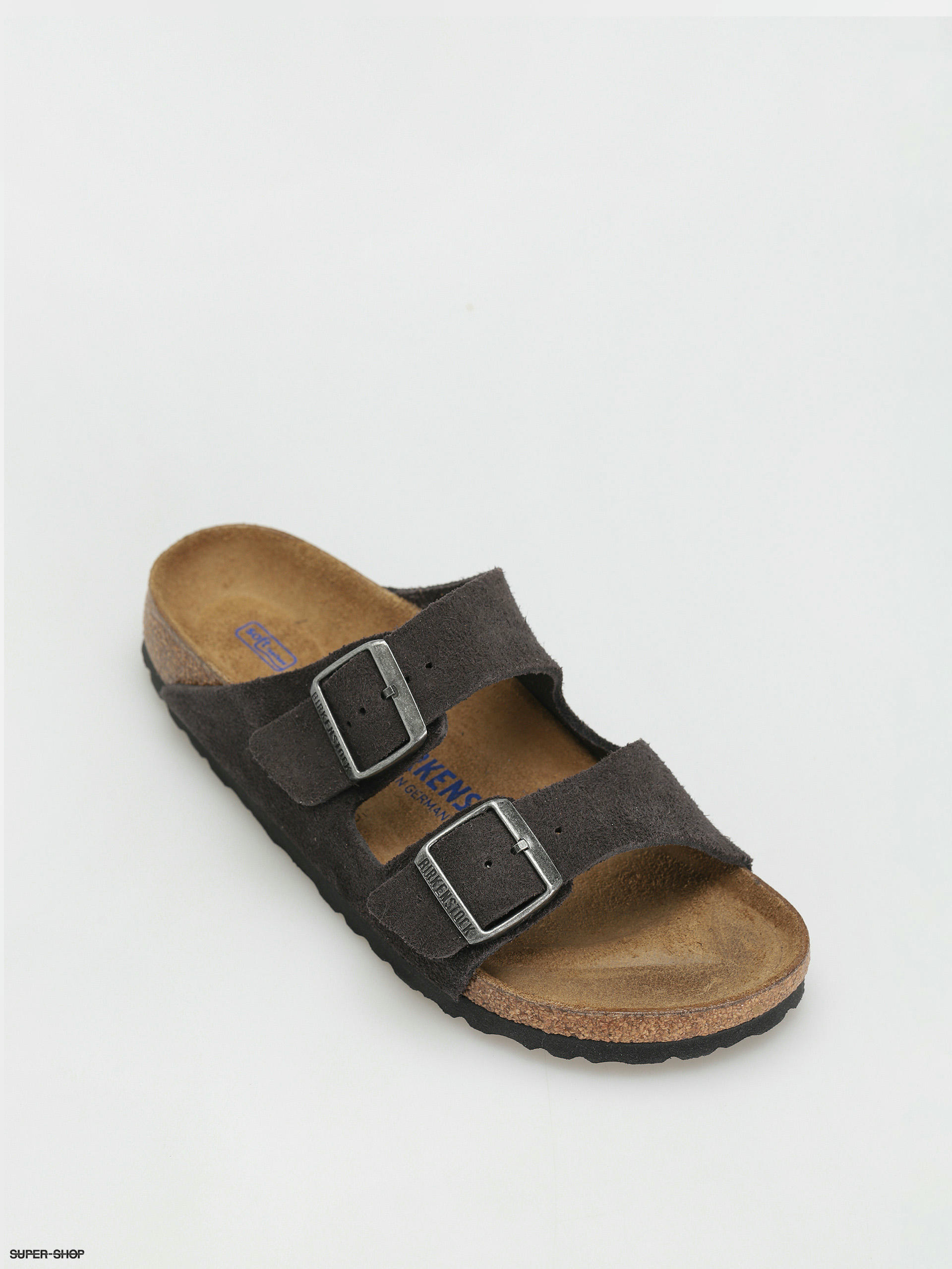 Velvet grey clearance suede birkenstock